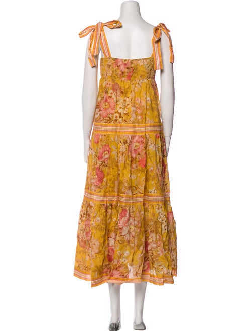Zimmermann Floral Print Long Dress