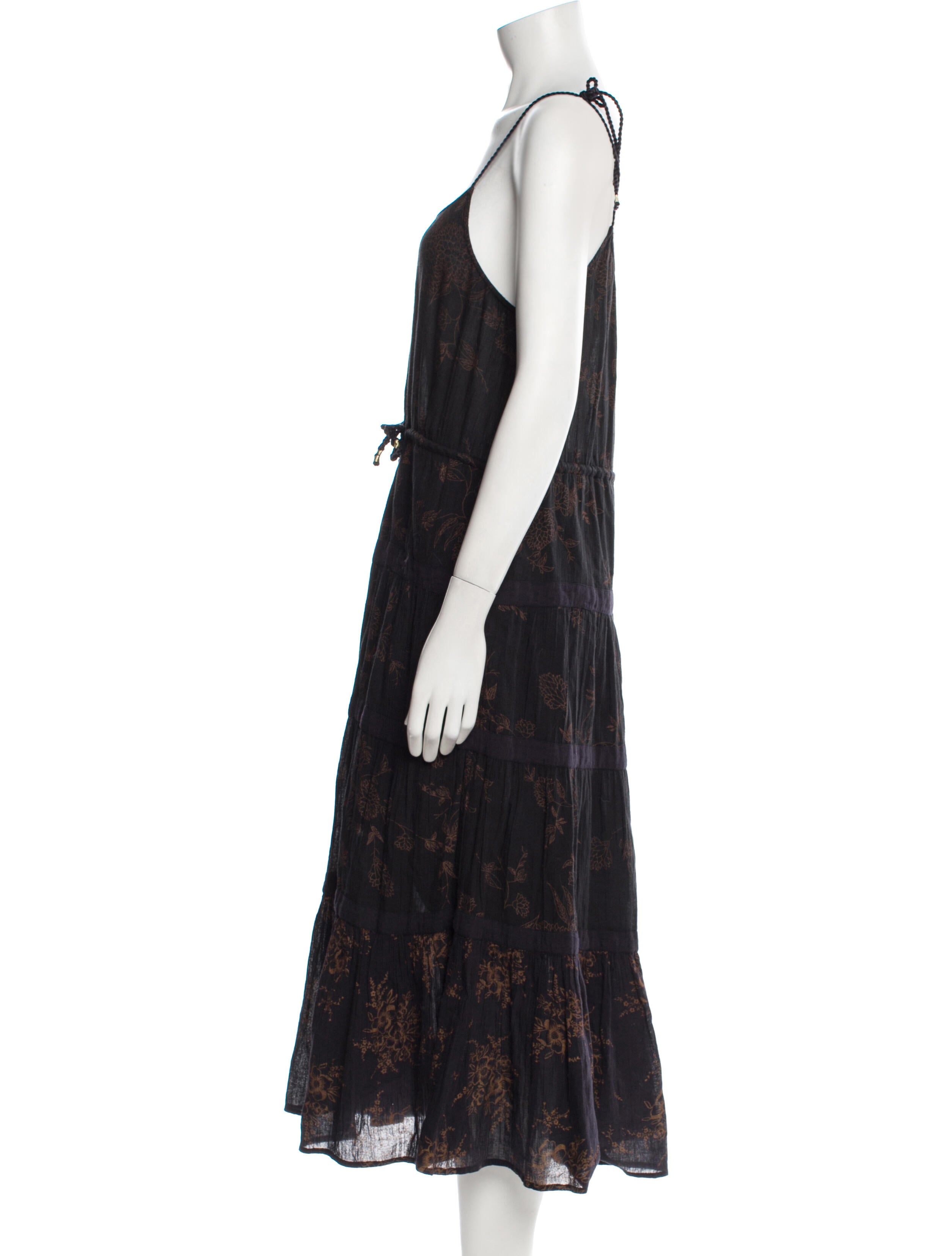 Zimmermann Floral Print Long Dress