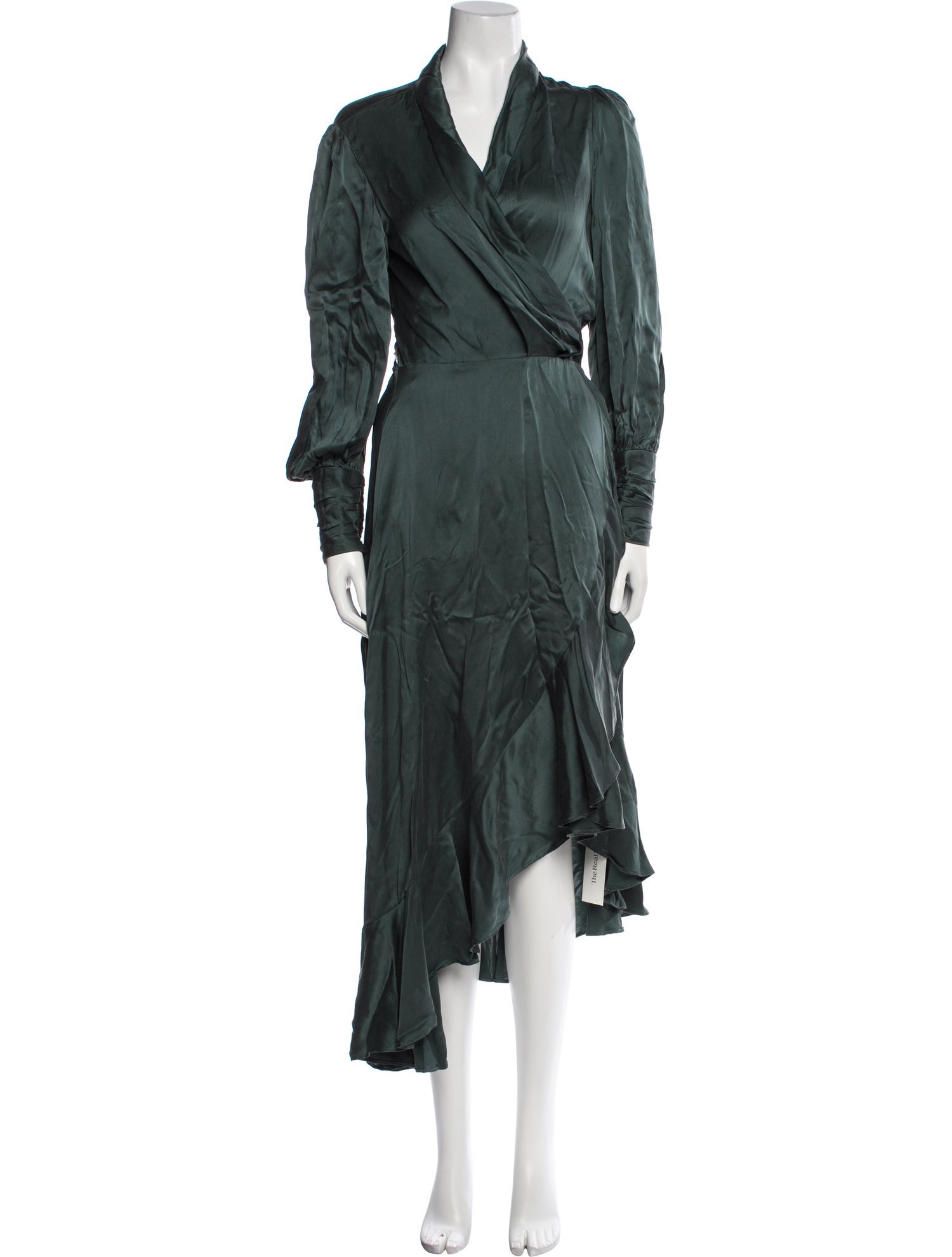 Zimmermann Silk Ruffle Embellishment Robe