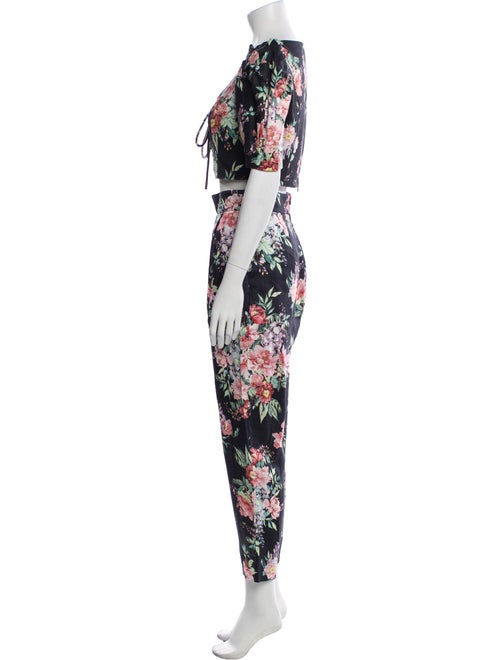 Zimmermann Linen Floral Print Pant Set
