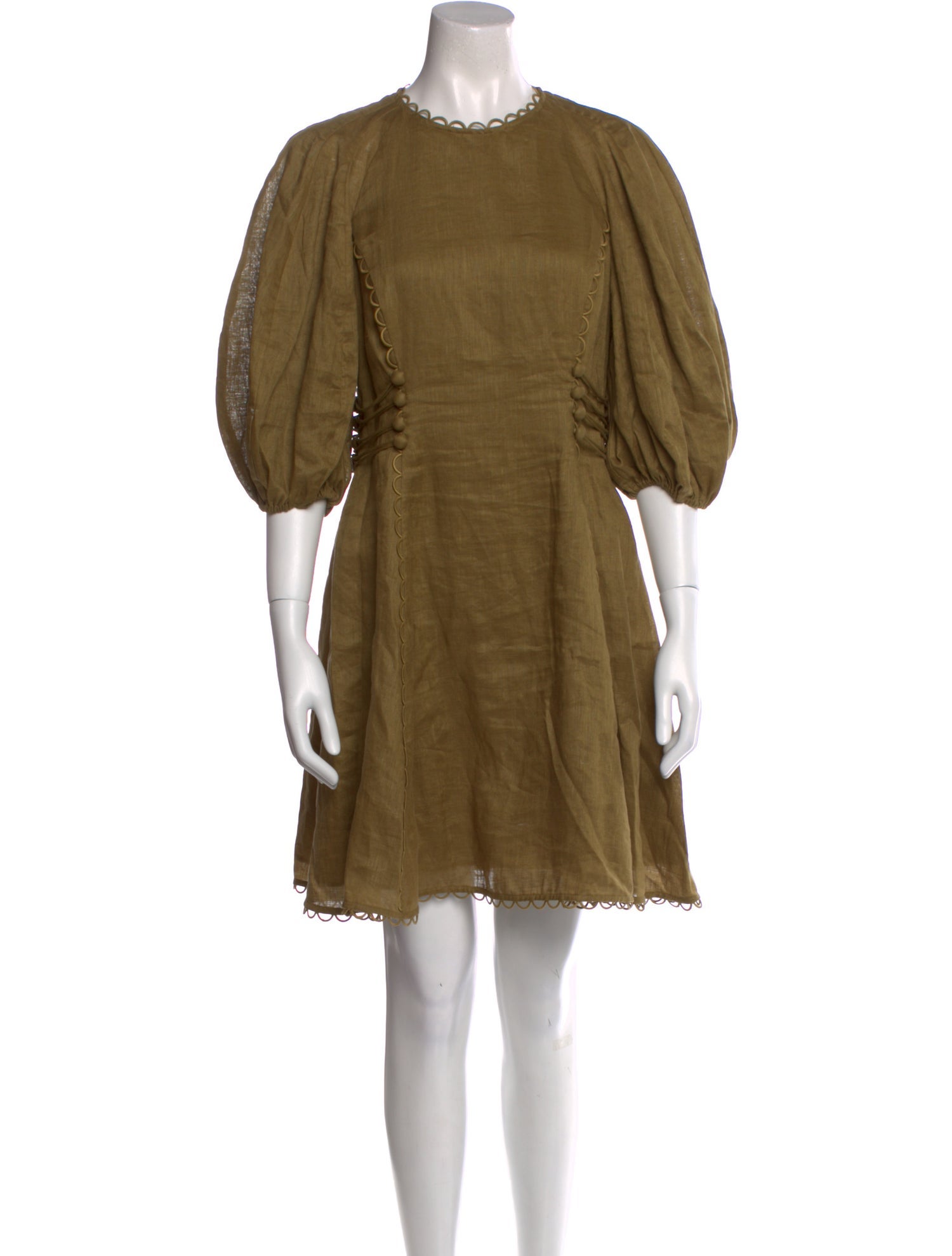 Zimmermann Linen Mini Dress