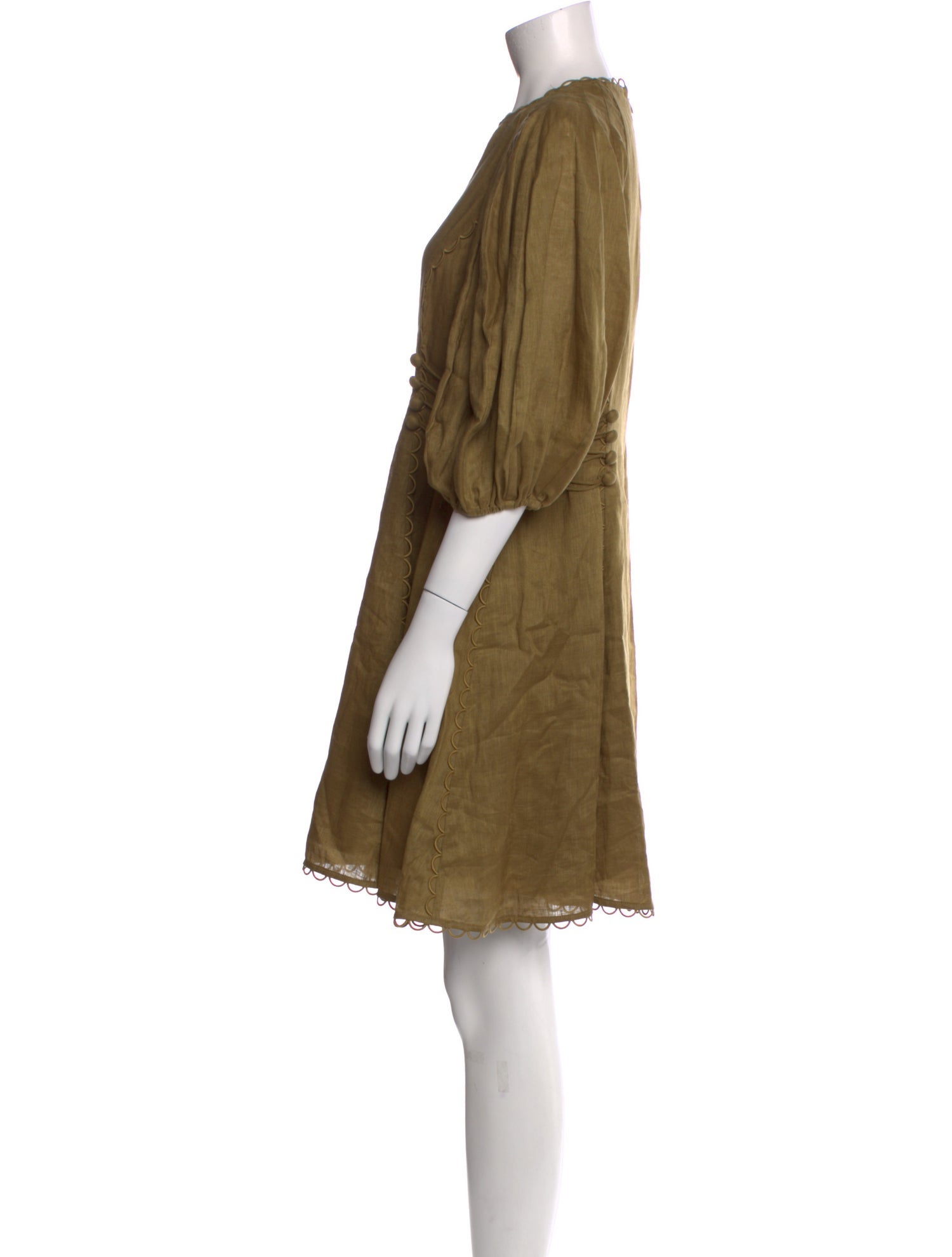 Zimmermann Linen Mini Dress