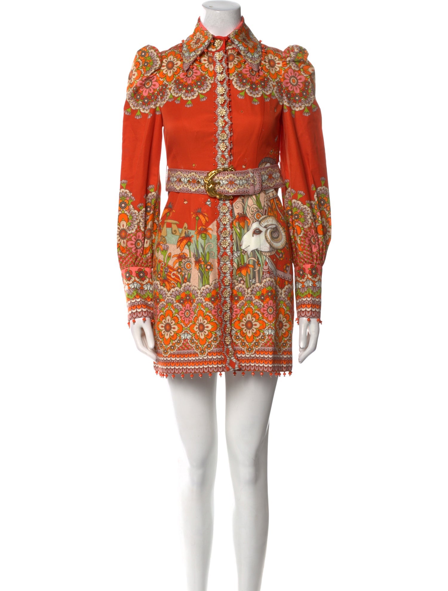 Zimmermann Printed Mini Dress