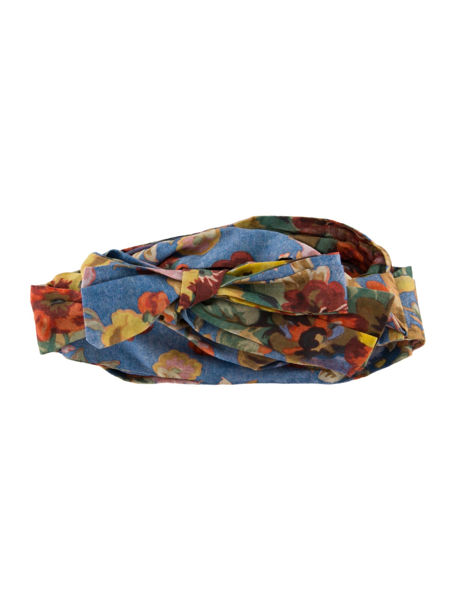 Zimmermann Floral Print Cotton Head Wrap