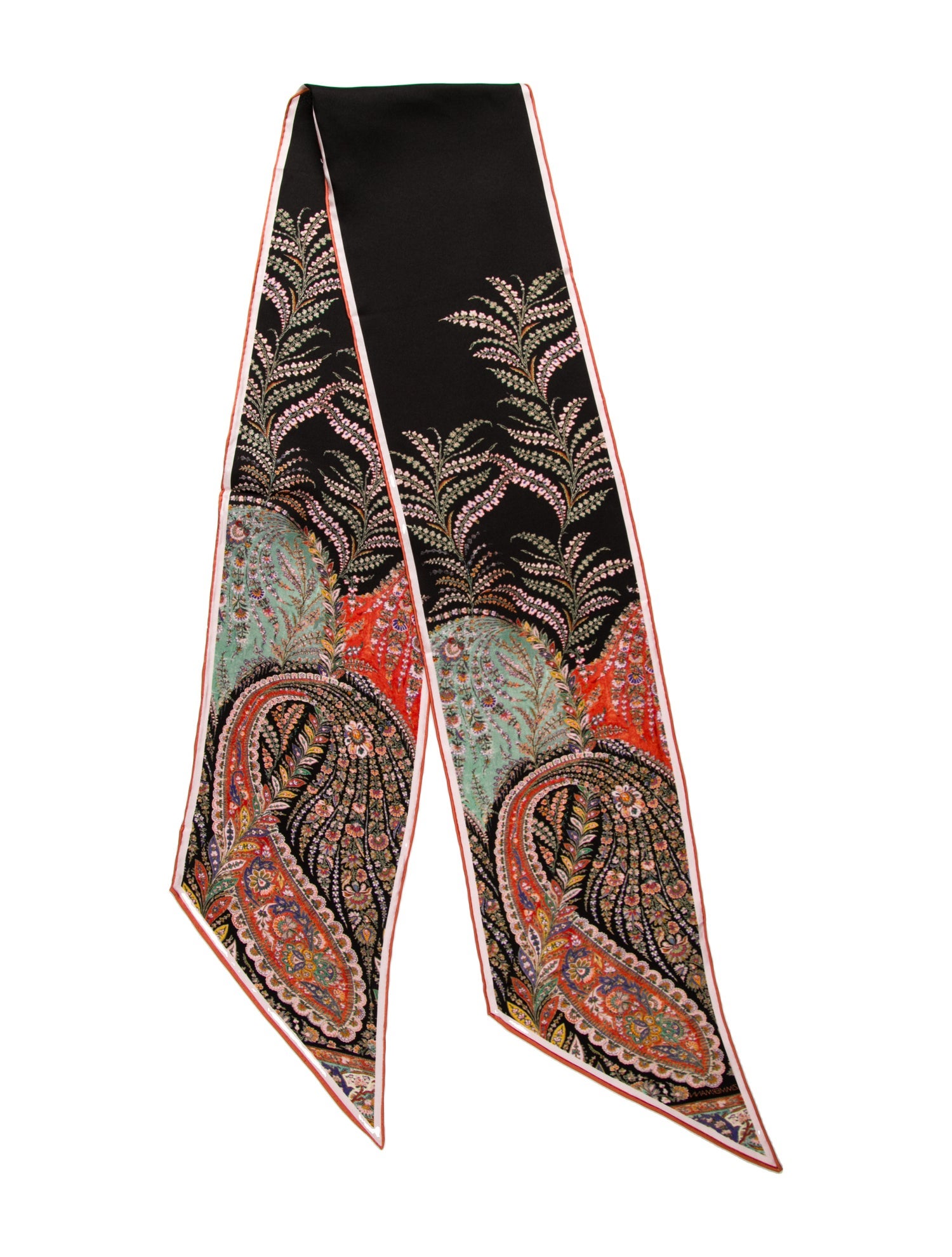 Zimmermann Silk Paisley Print Scarf w/ Tags