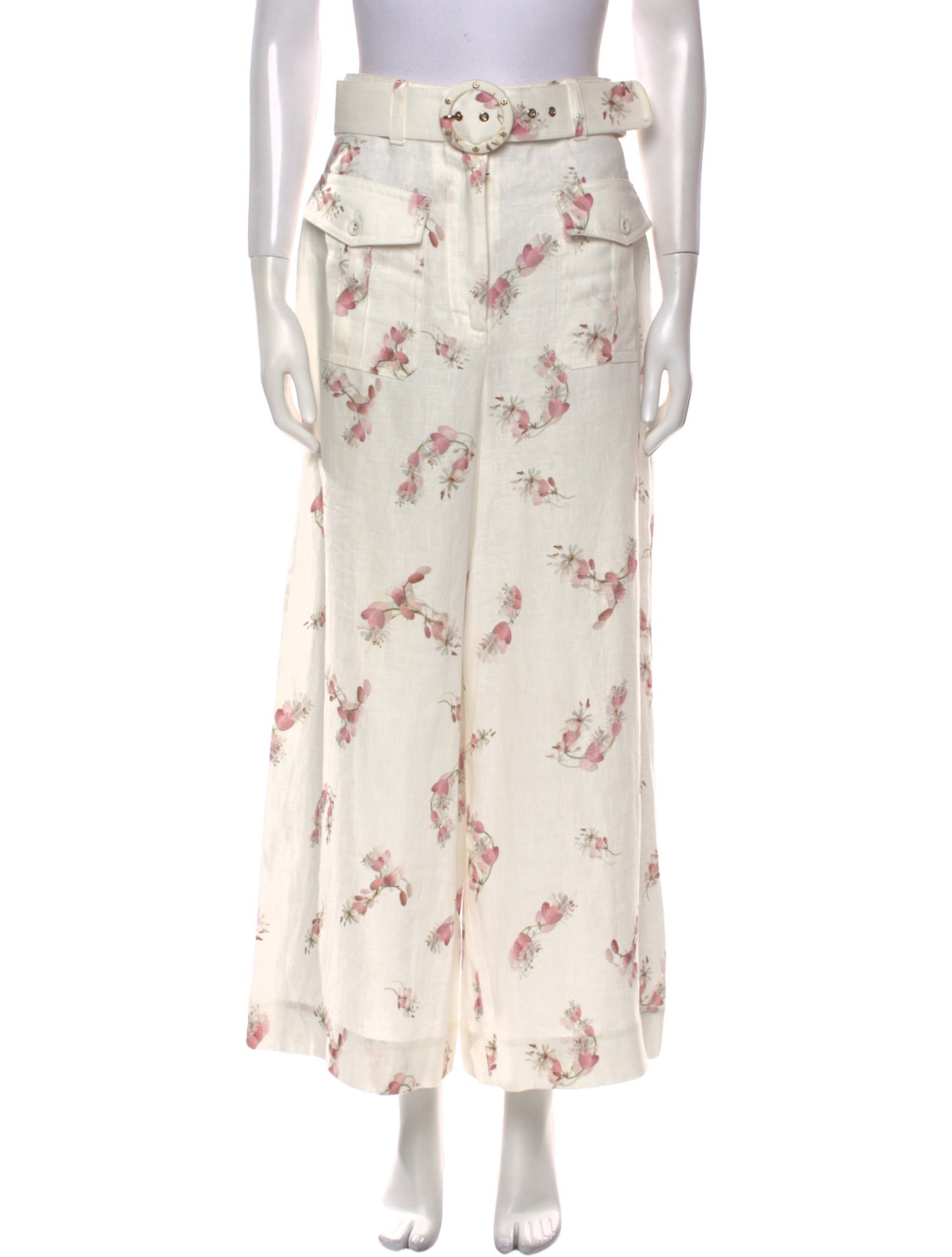 Zimmermann Linen Wide Leg Pants