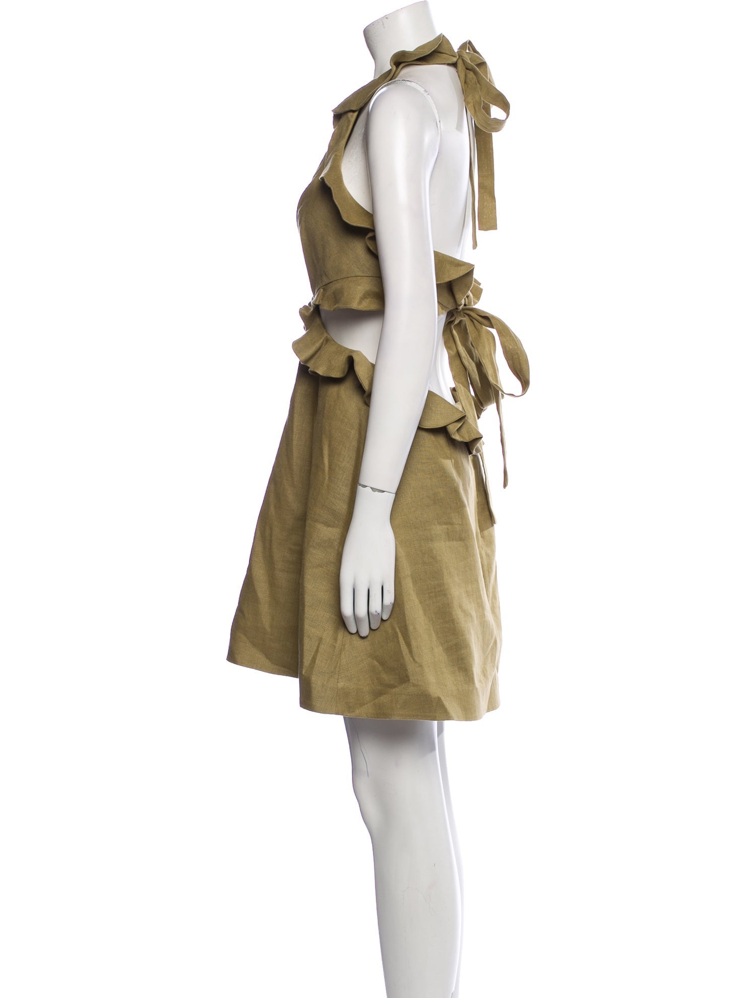 Zimmermann Linen Mini Dress