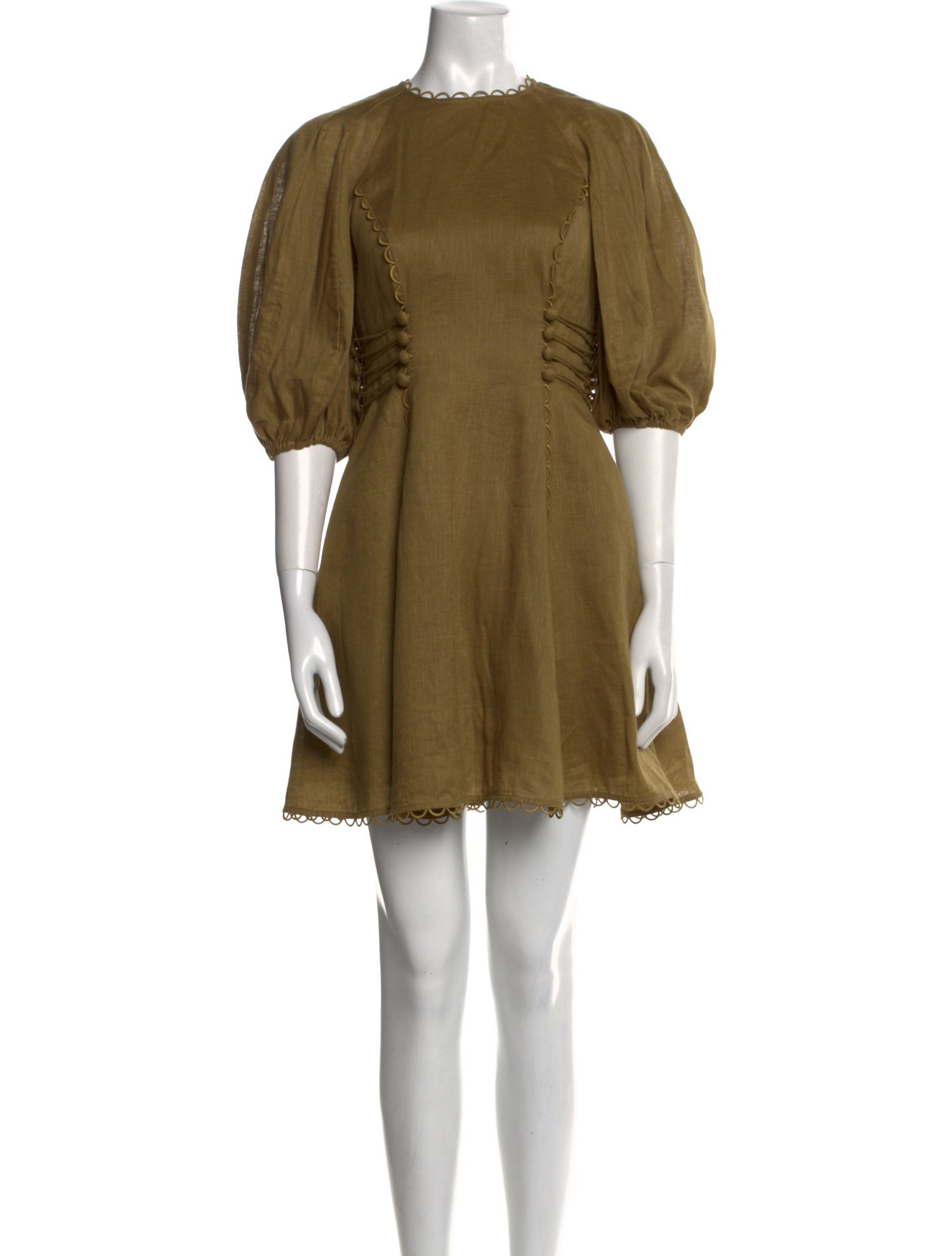 Zimmermann Linen Mini Dress