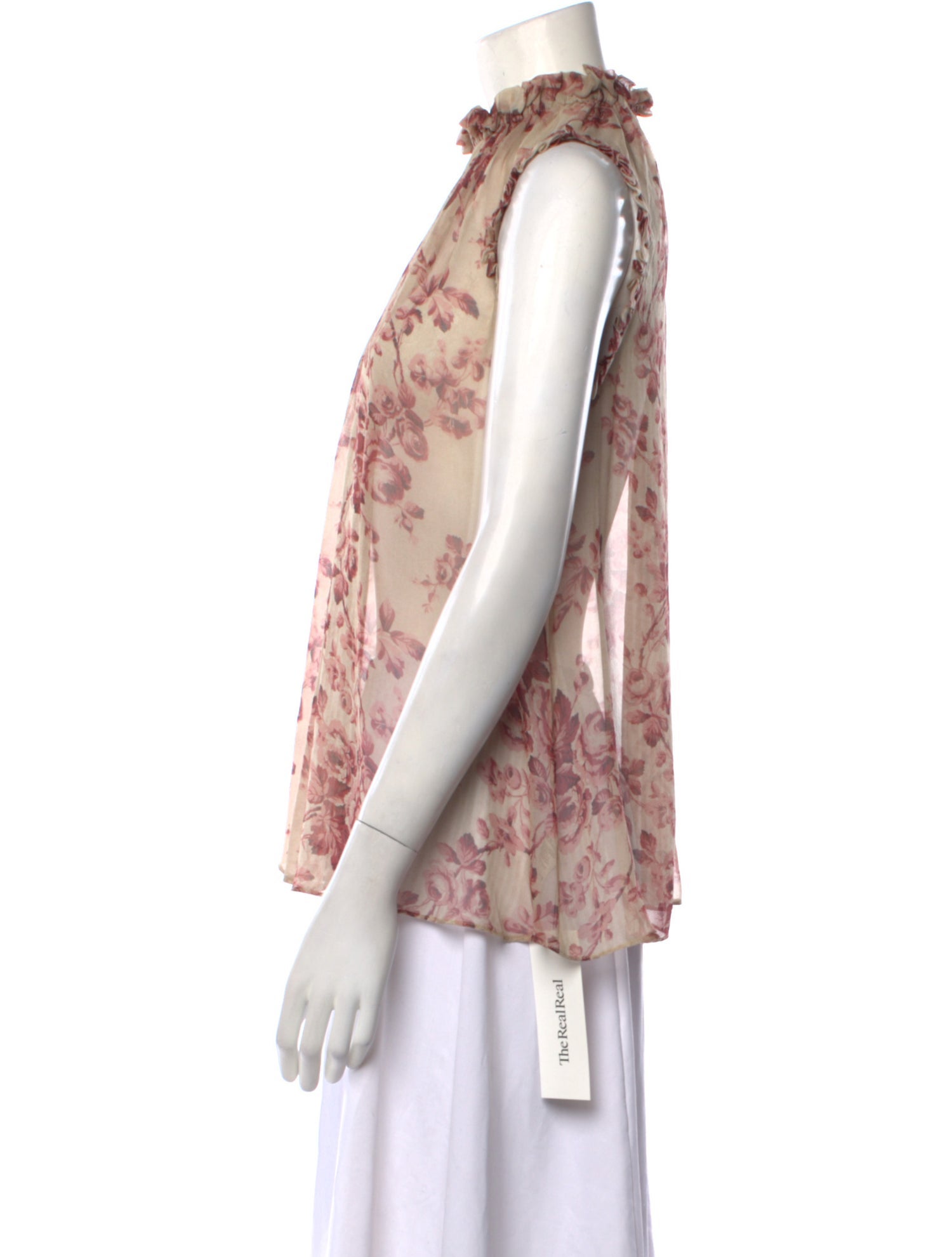 Zimmermann Silk Floral Print Blouse