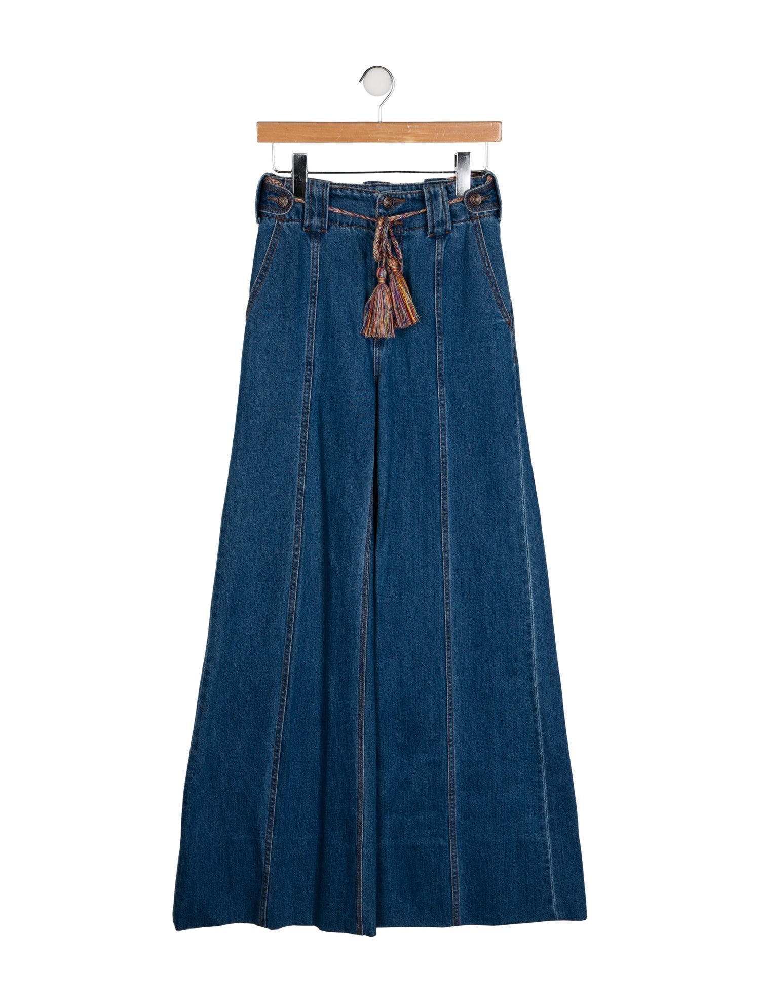 Zimmermann High-Rise Wide Leg Jeans