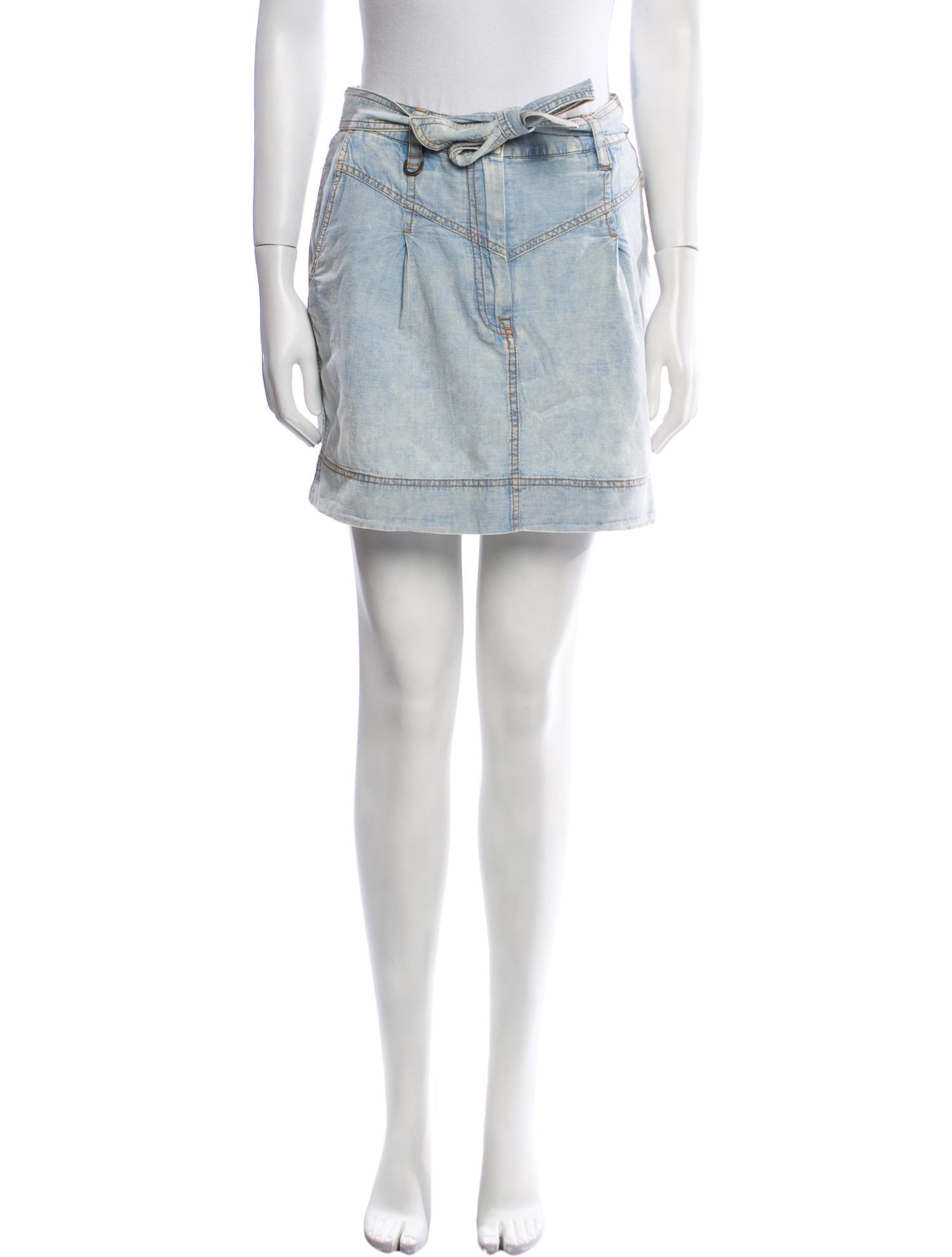 Zimmermann Linen Mini Skirt