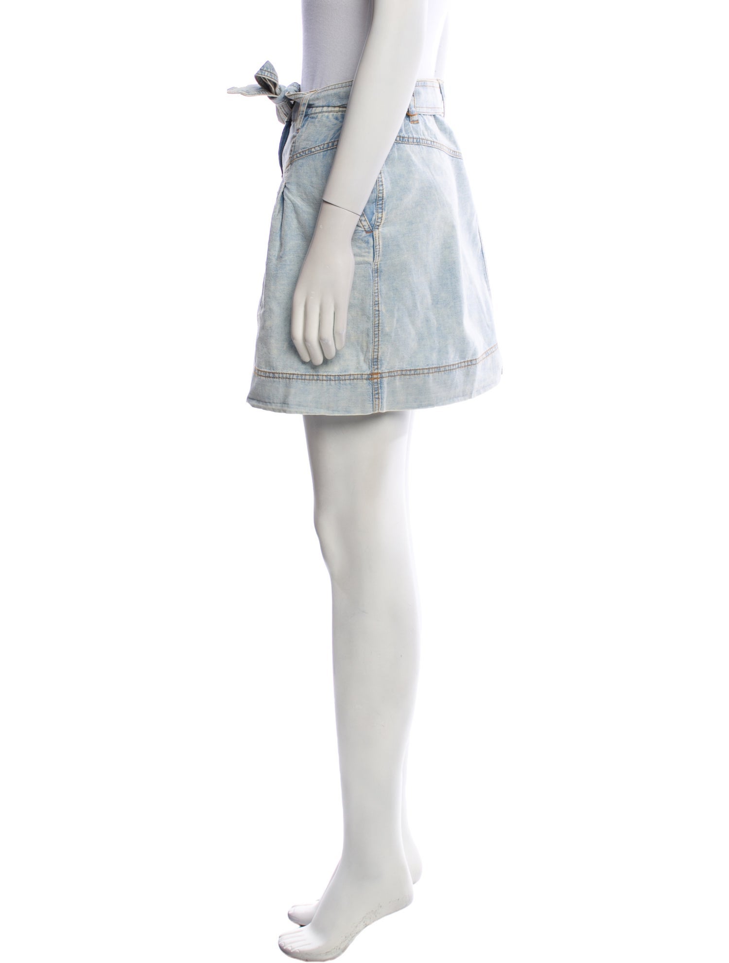 Zimmermann Linen Mini Skirt