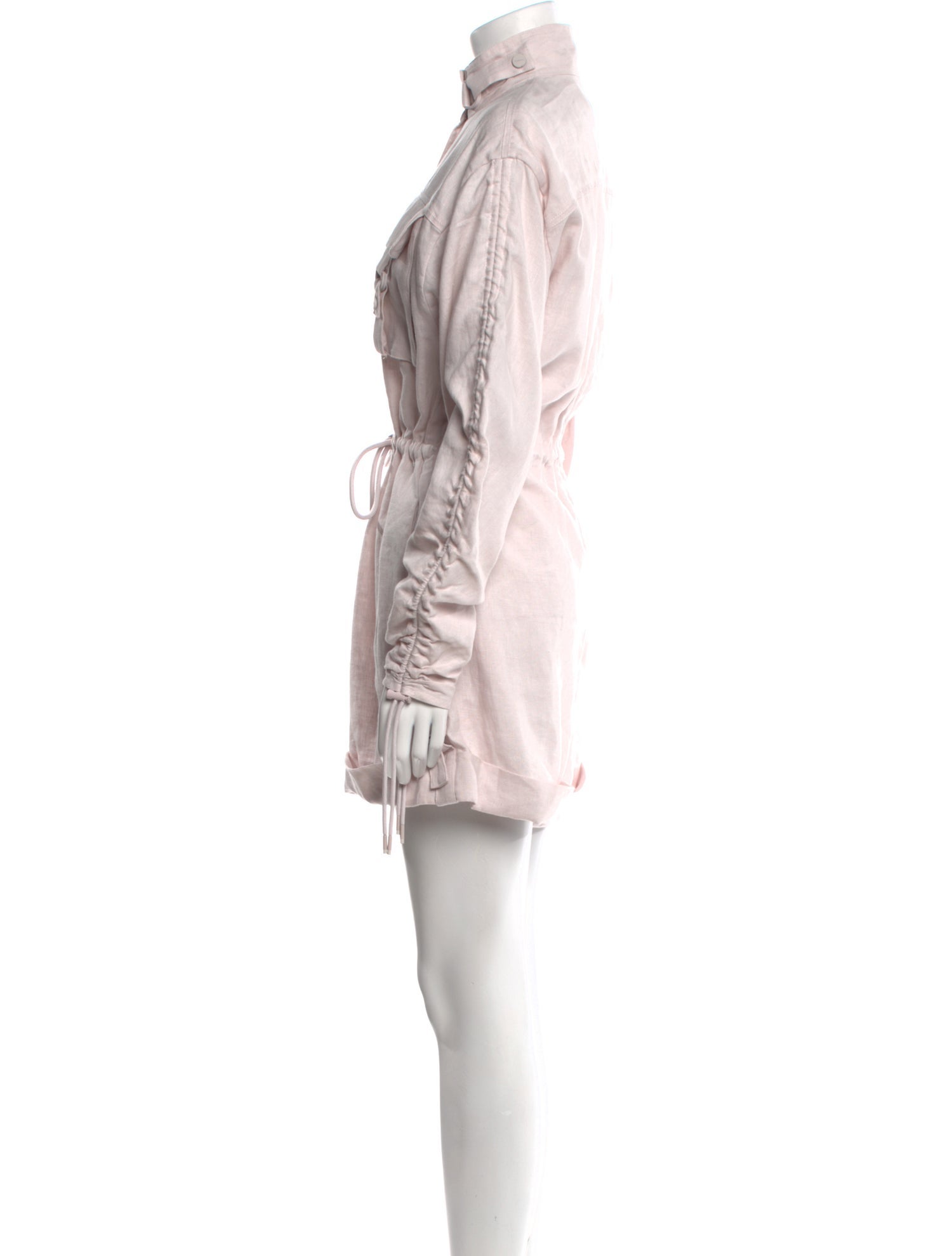 Zimmermann Linen Turtleneck Romper