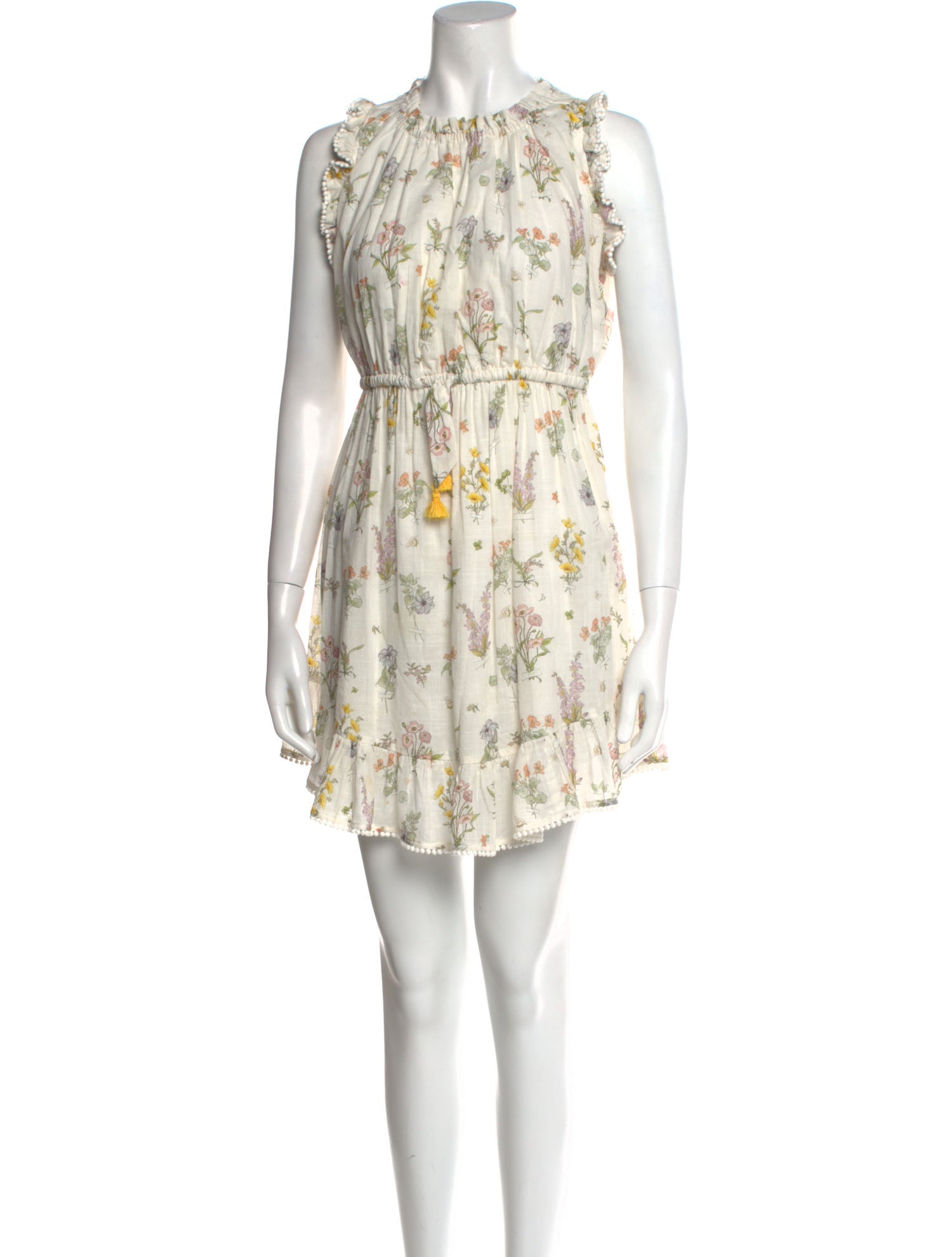 Zimmermann Floral Print Mini Dress