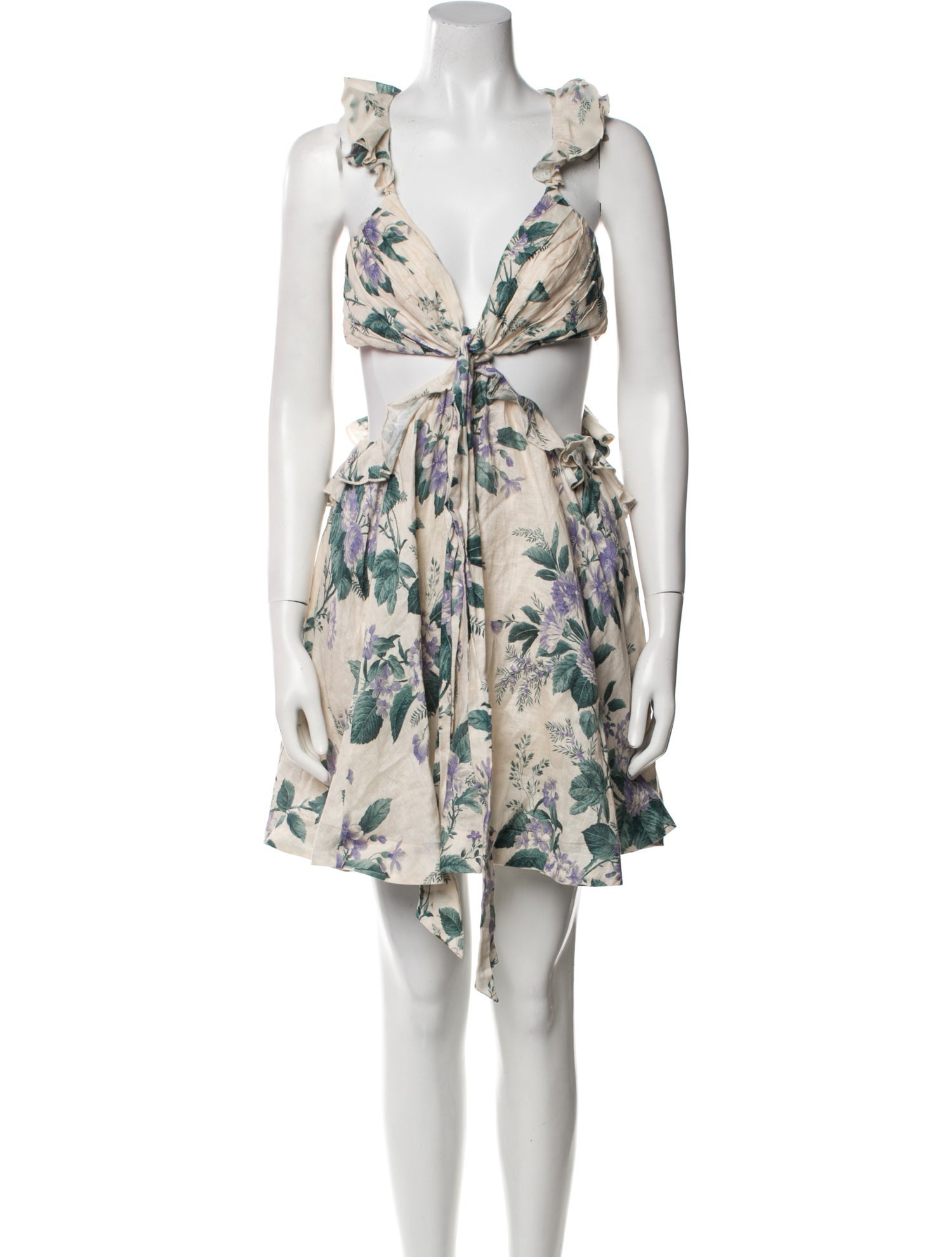 Zimmermann Linen Mini Dress