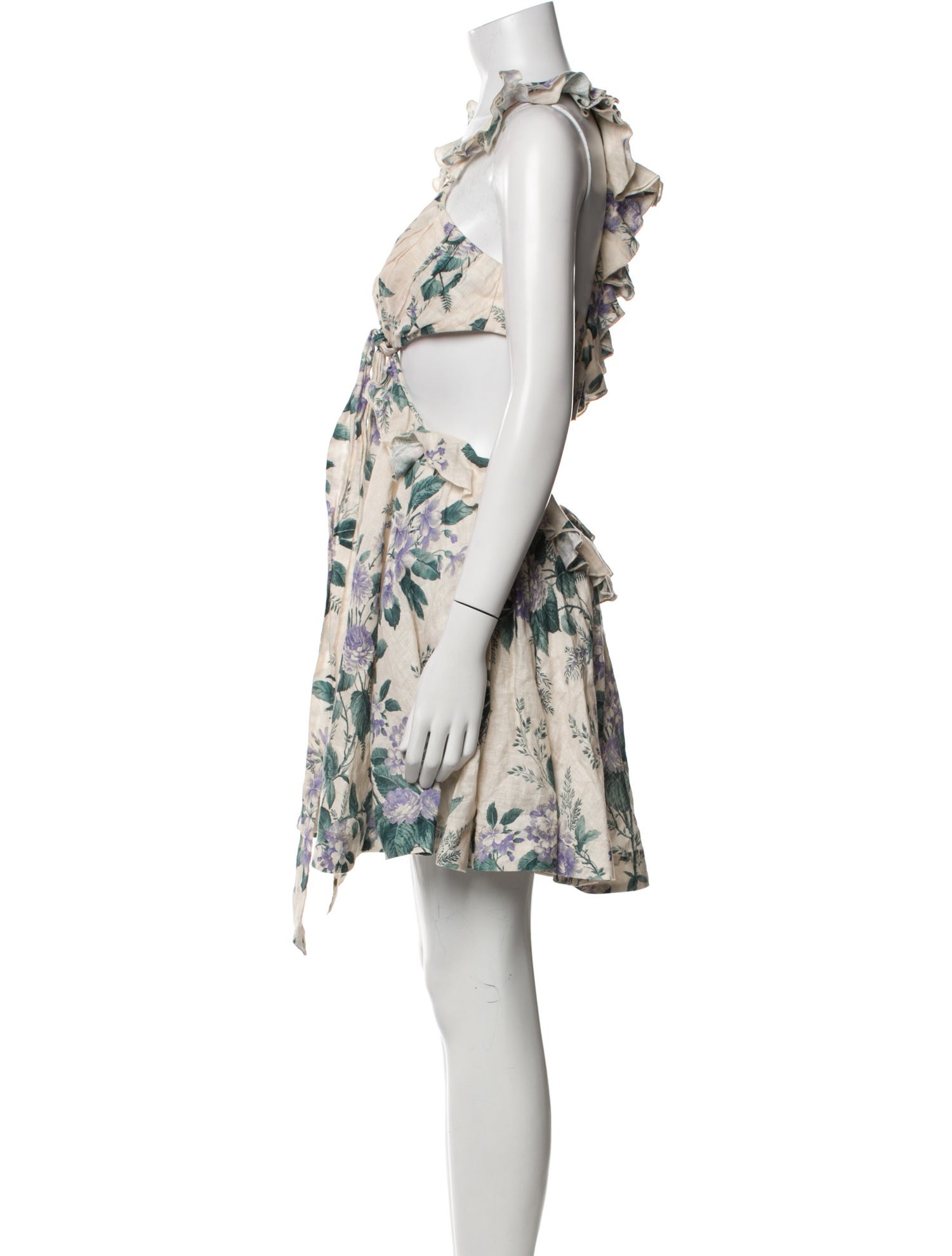 Zimmermann Linen Mini Dress