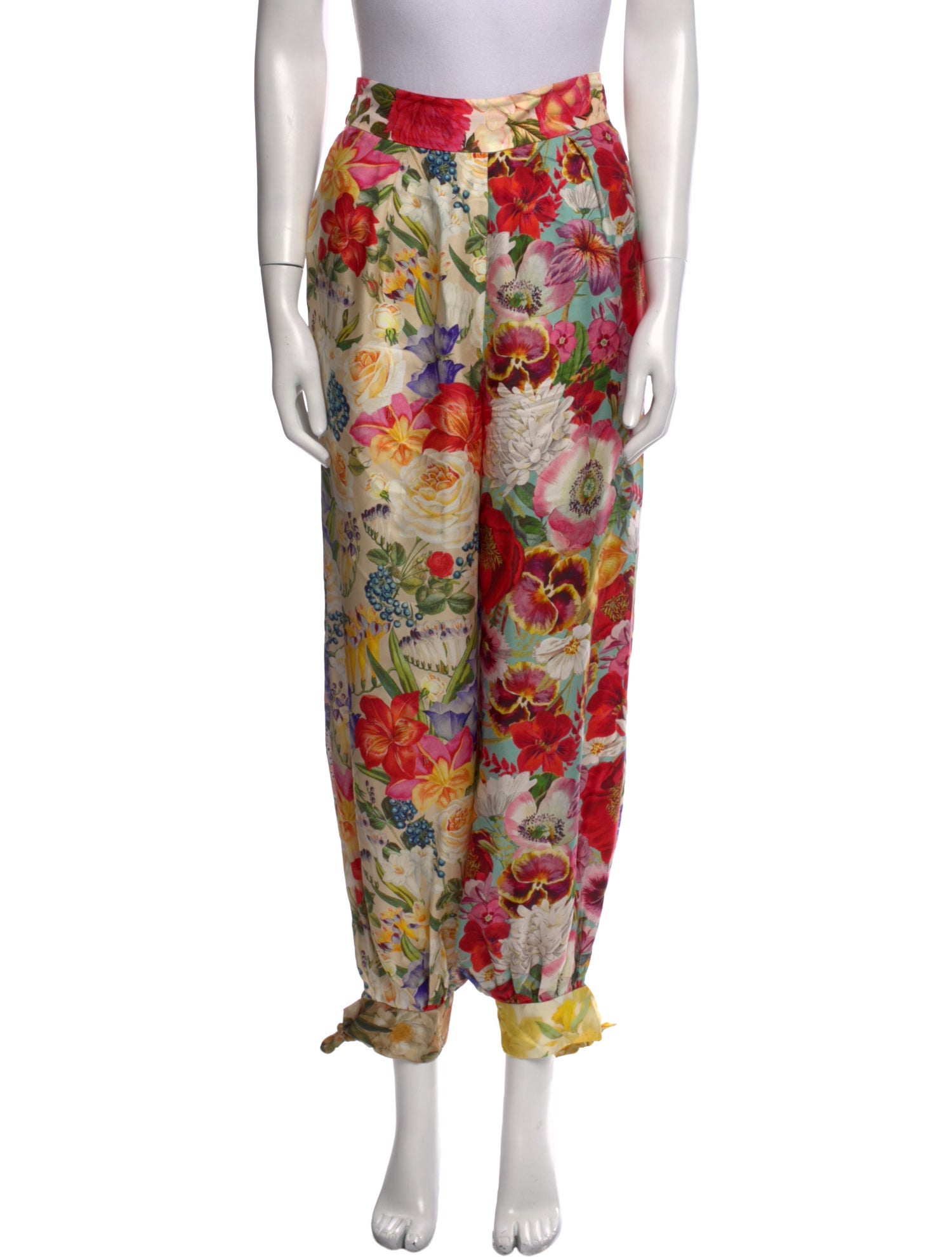 Zimmermann Silk Skinny Leg Pants