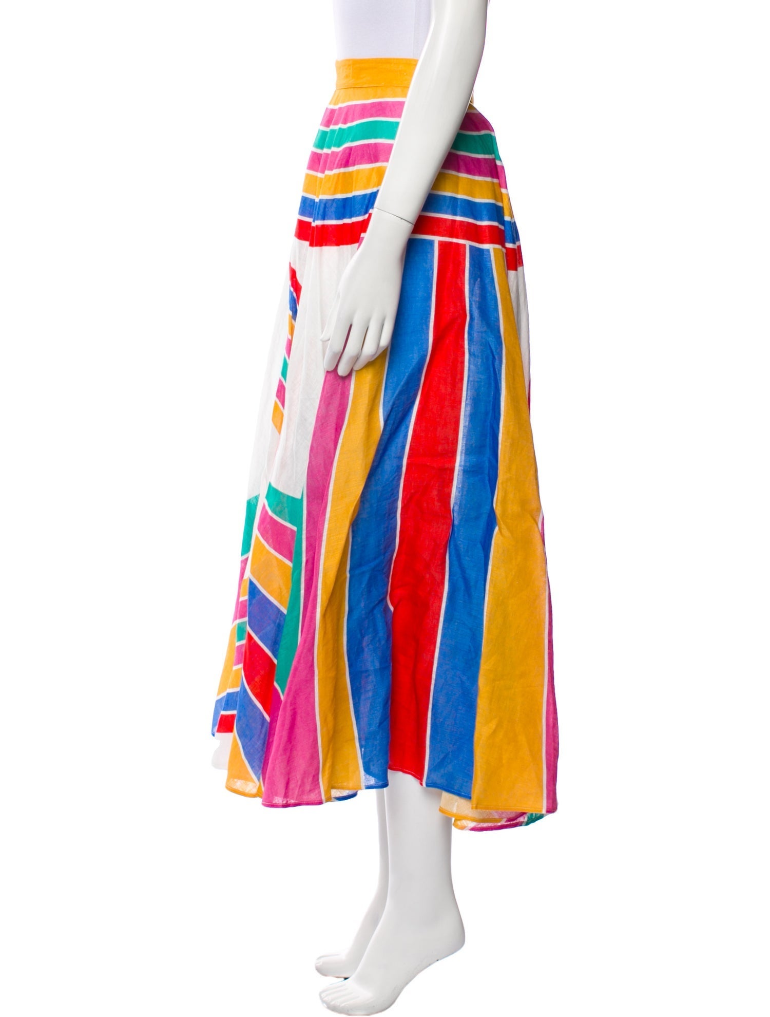 Zimmermann Linen Midi Length Skirt