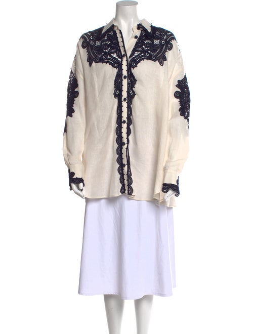 Zimmermann Linen Printed Tunic