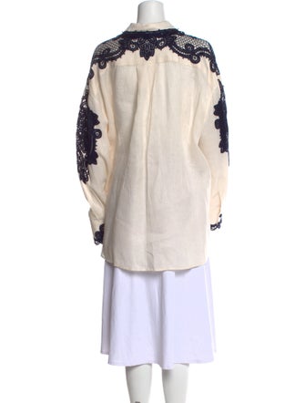 Zimmermann Linen Printed Tunic