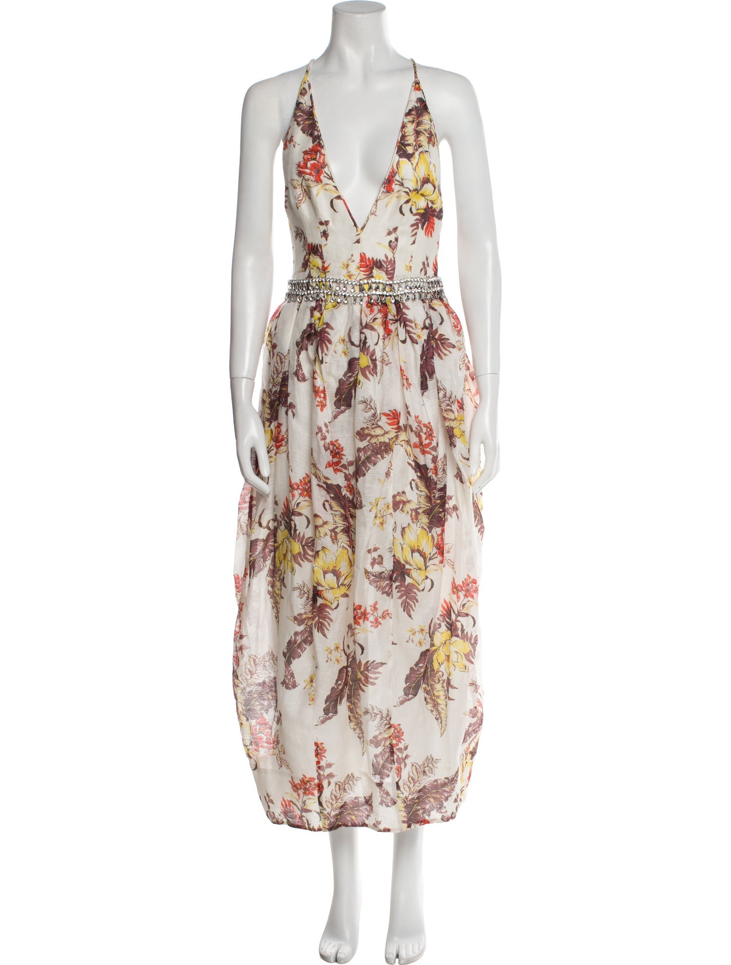 Zimmermann Linen Long Dress w/ Tags