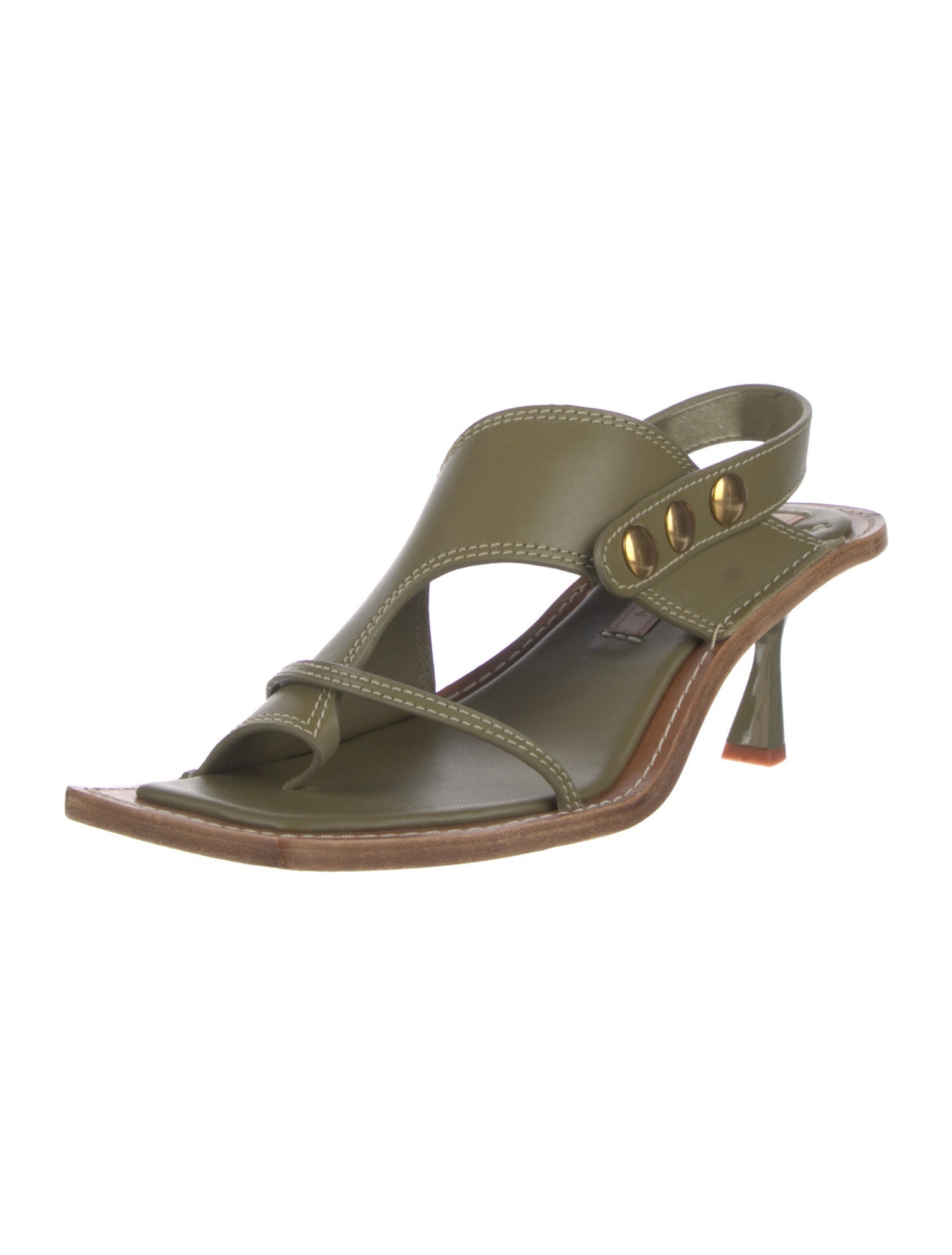 Zimmermann Leather Slingback Sandals