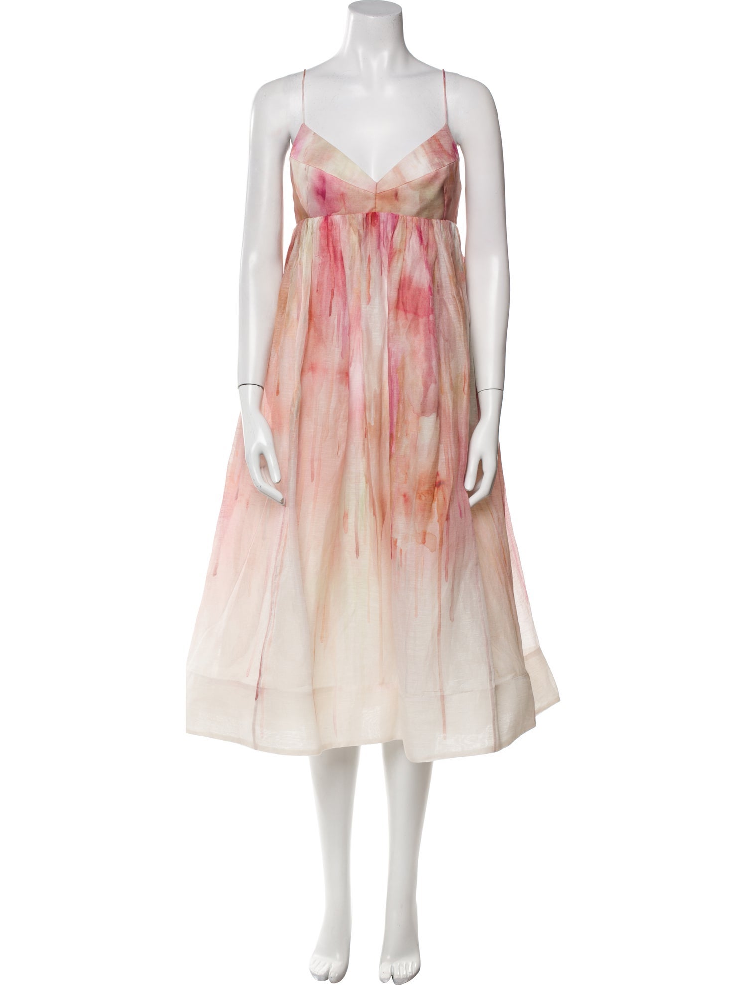 Zimmermann Linen Midi Length Dress