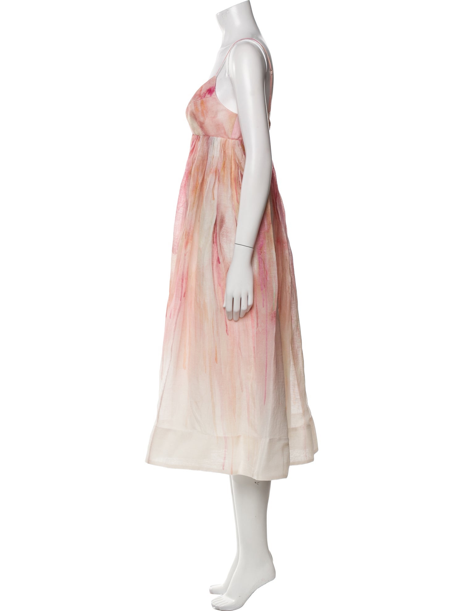 Zimmermann Linen Midi Length Dress