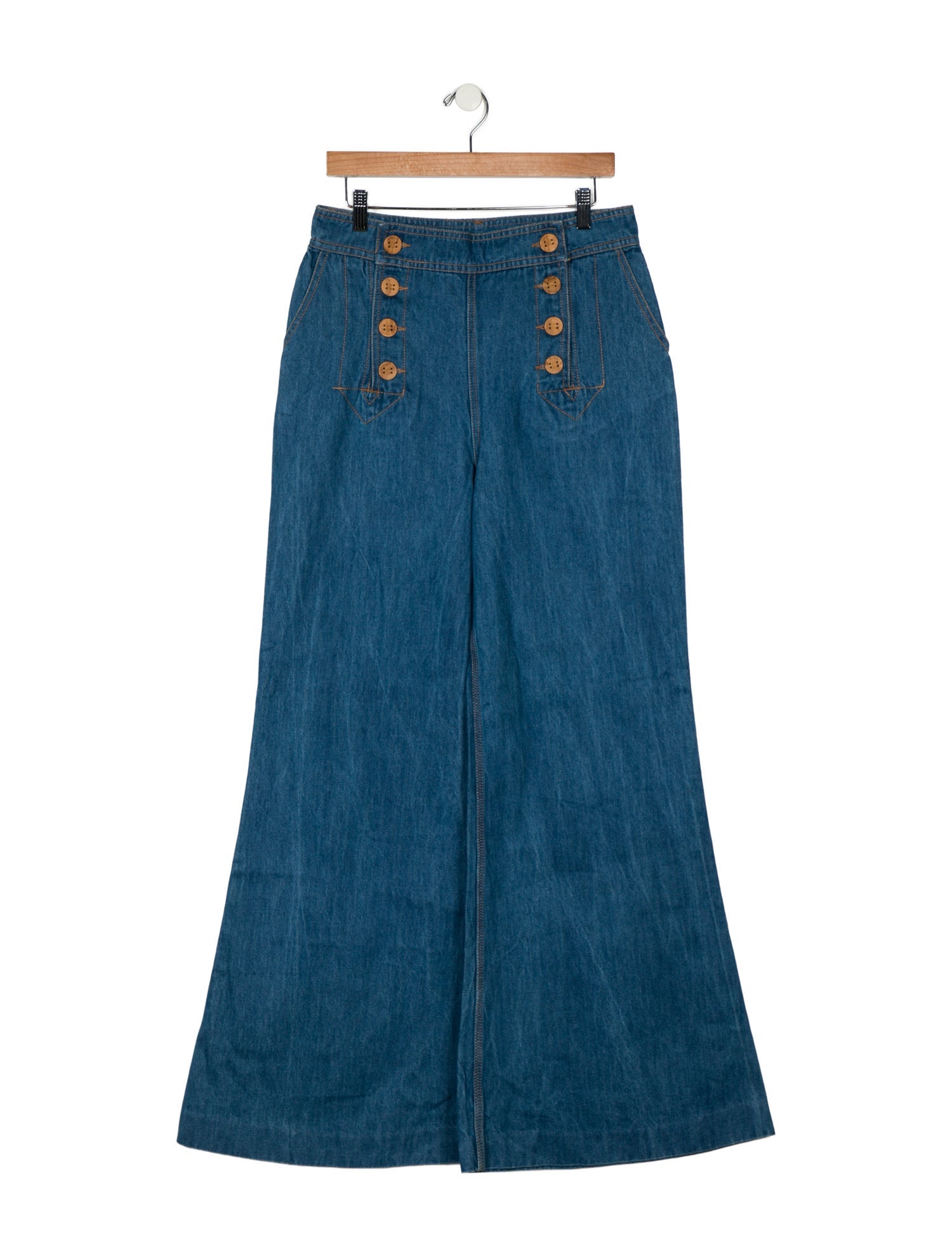 Zimmermann High-Rise Wide Leg Jeans w/ Tags