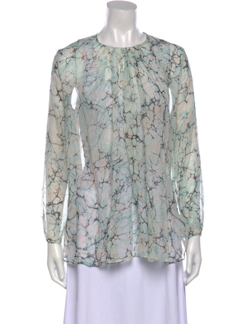 Zimmermann Silk Floral Print Blouse