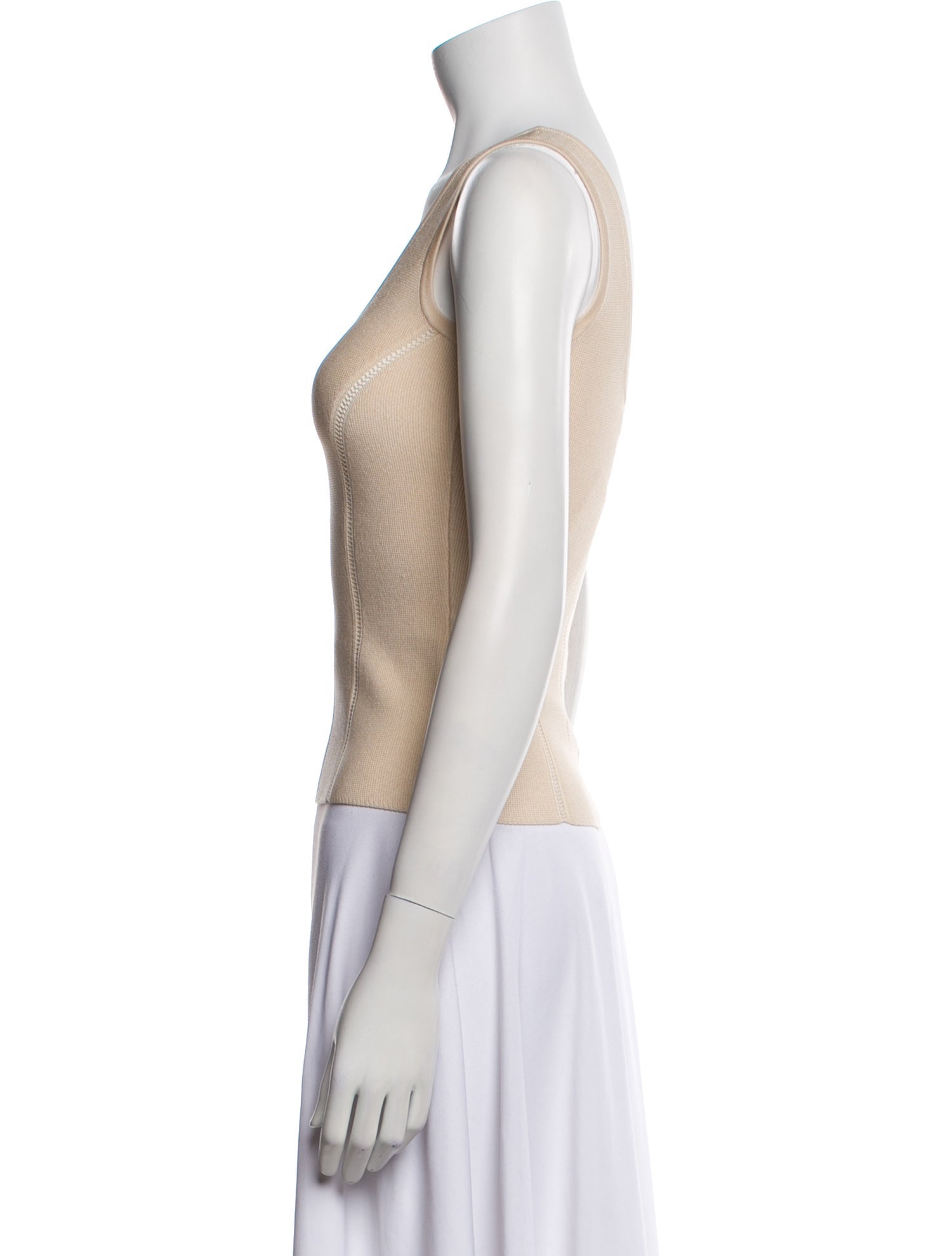 Zimmermann Scoop Neck Sleeveless Top