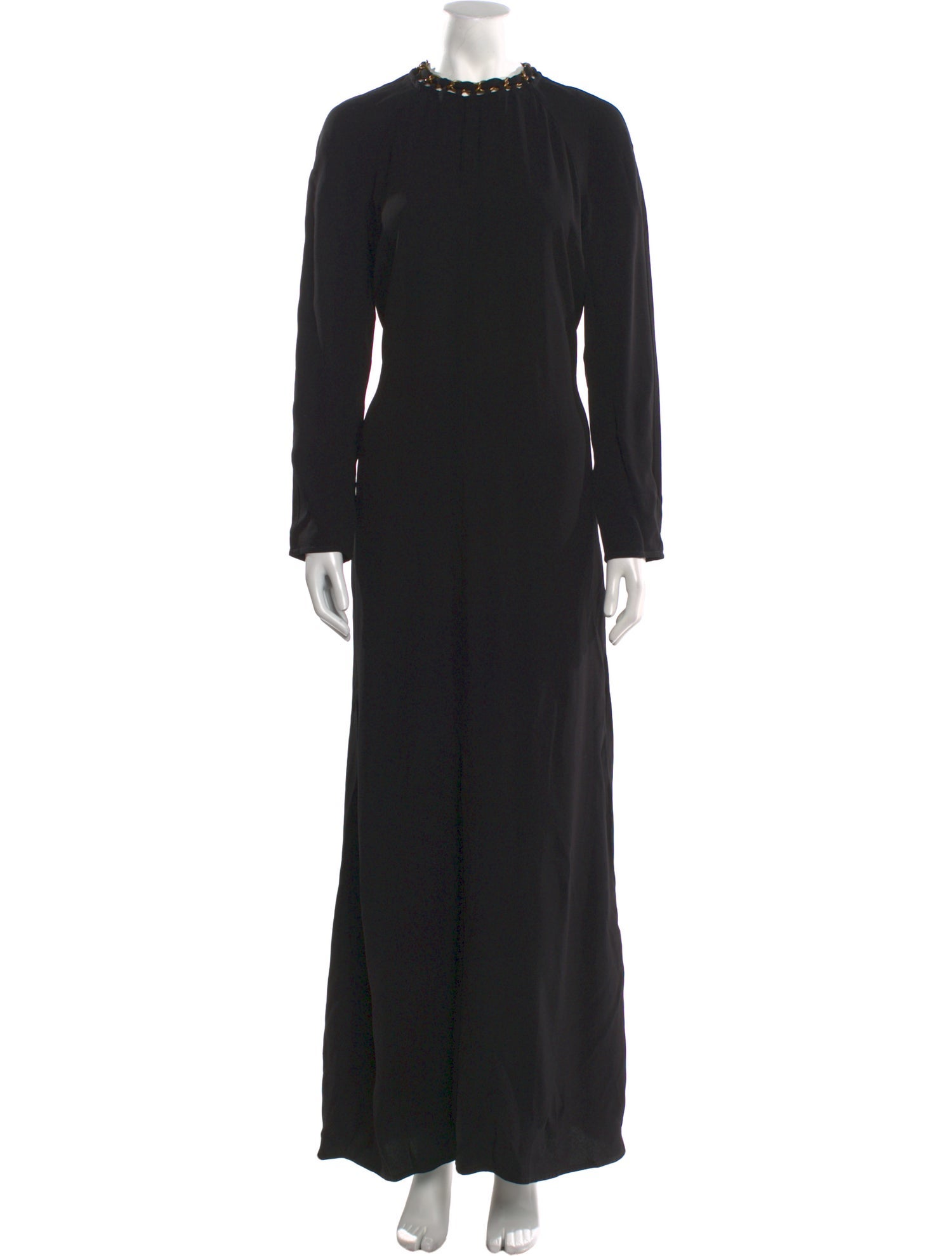 Zimmermann Mock Neck Long Dress