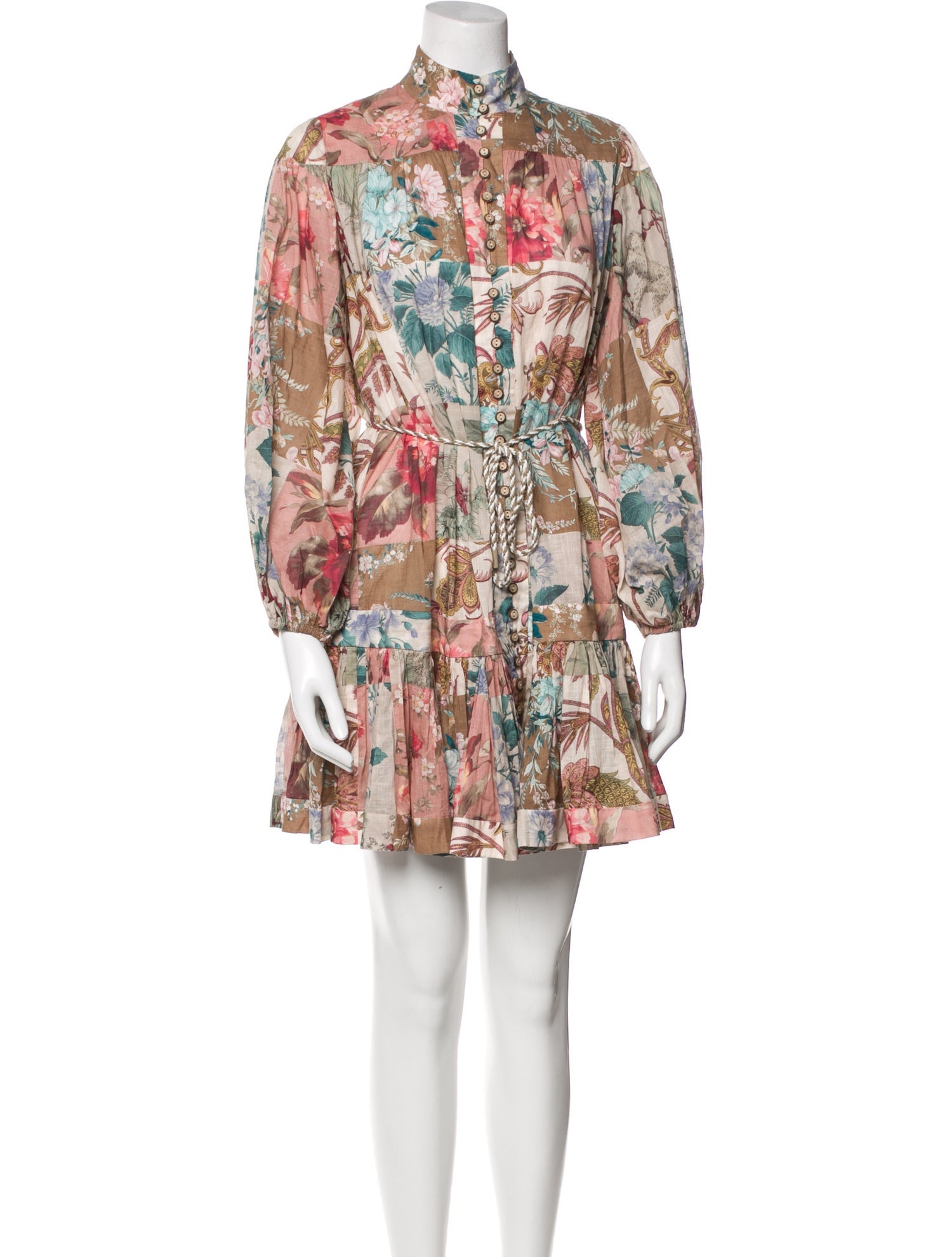 Zimmermann Printed Mini Dress