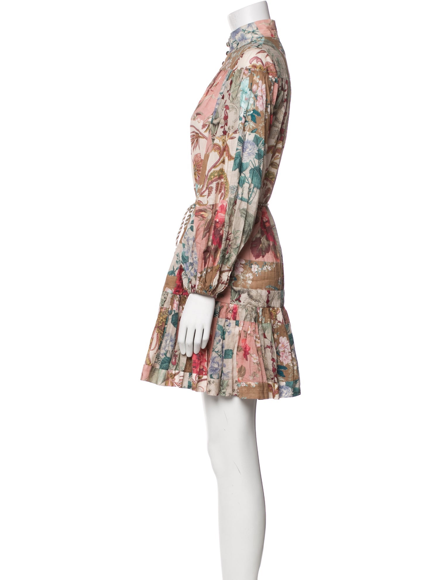 Zimmermann Printed Mini Dress
