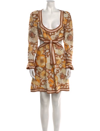 Zimmermann Linen Mini Dress