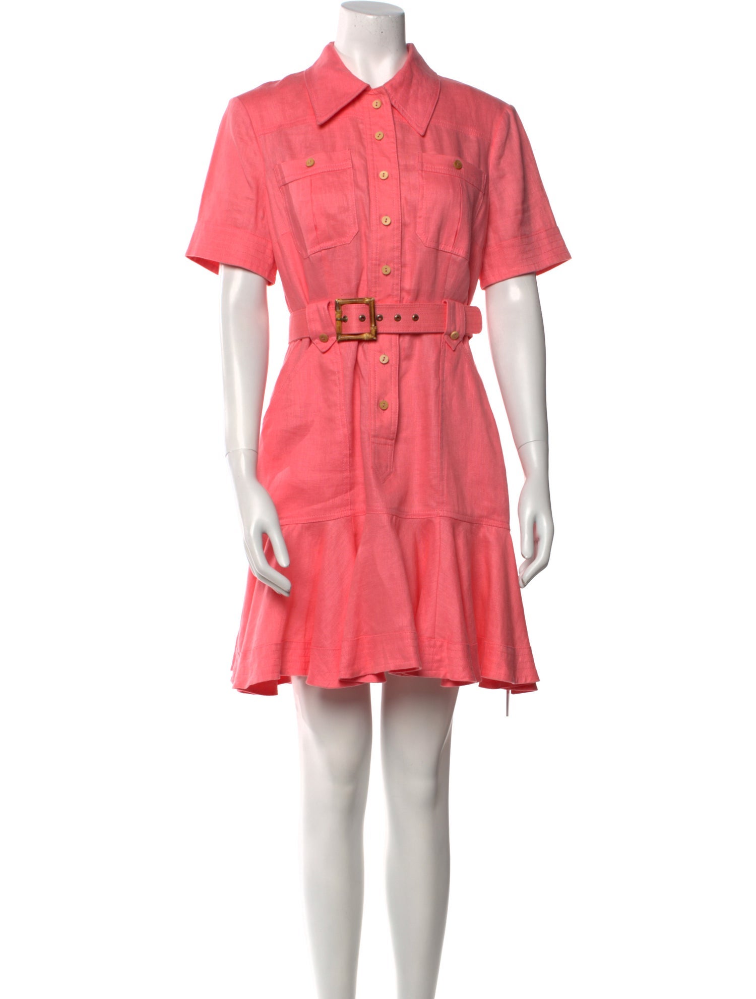 Zimmermann Linen Mini Dress