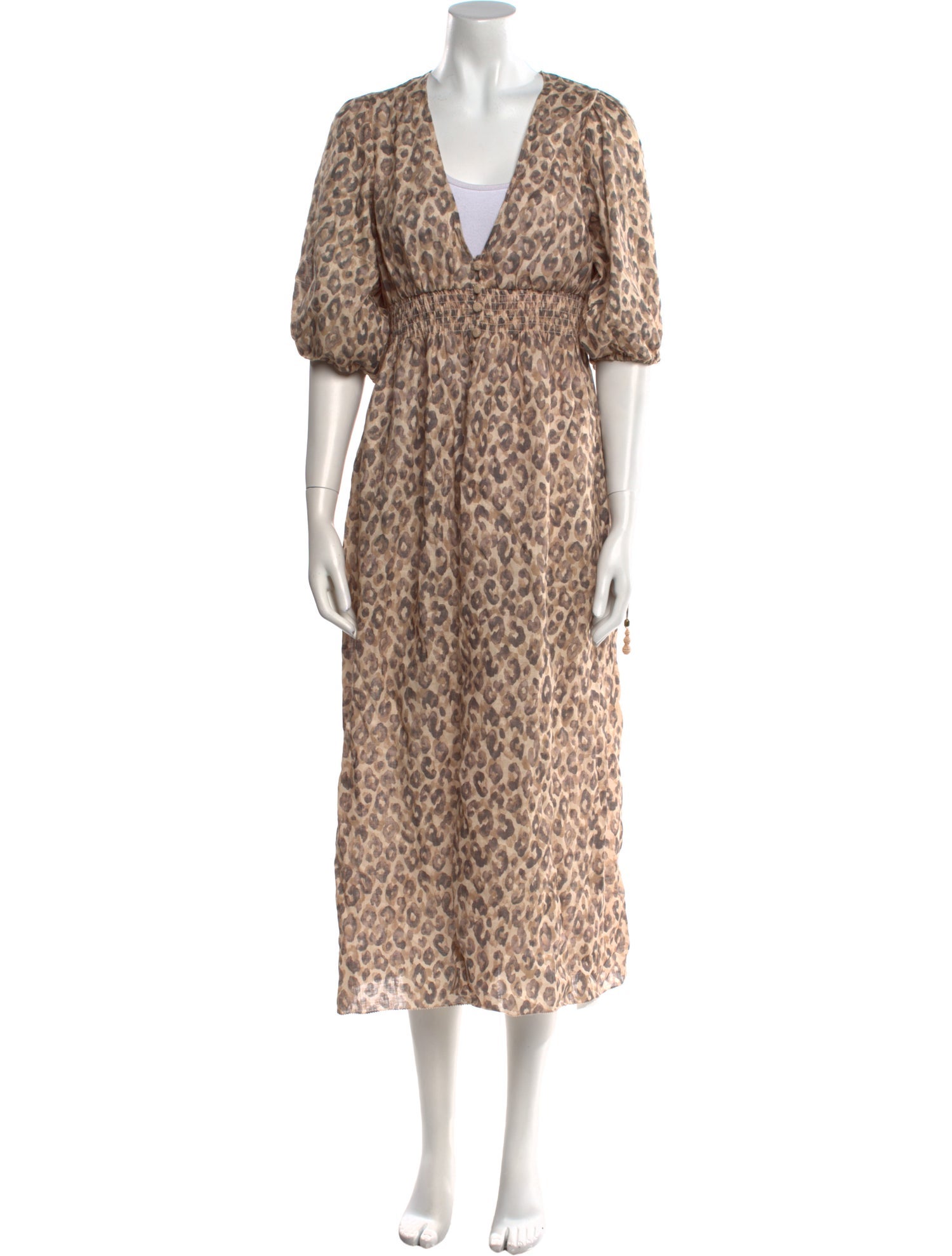 Zimmermann Linen Long Dress