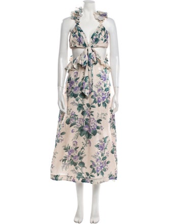Zimmermann Linen Long Dress