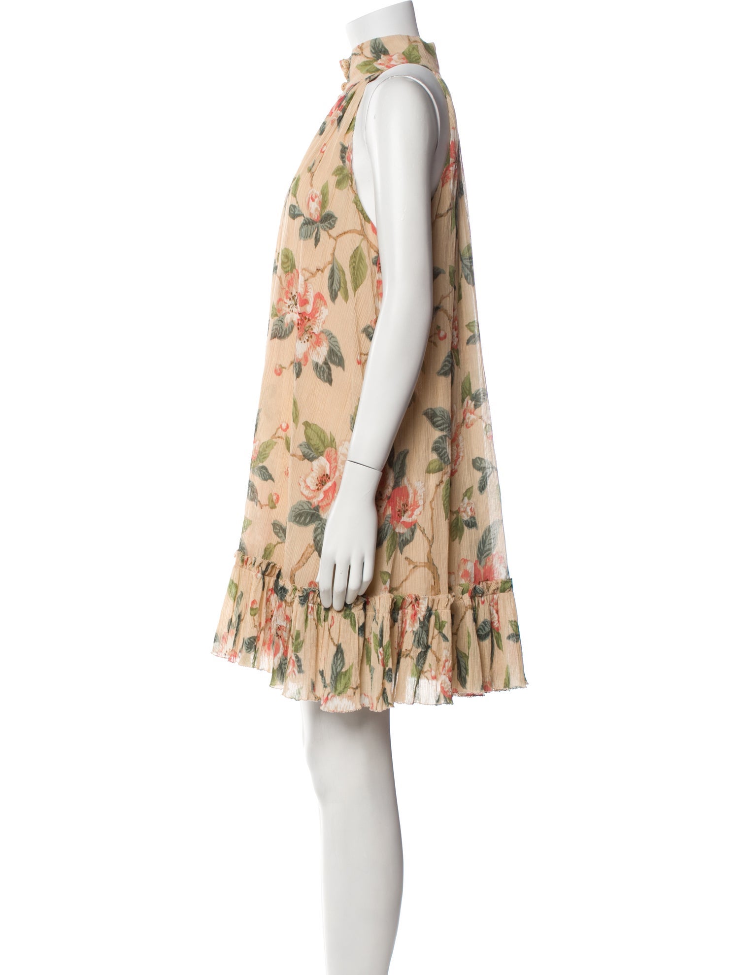 Zimmermann Floral Print Mini Dress