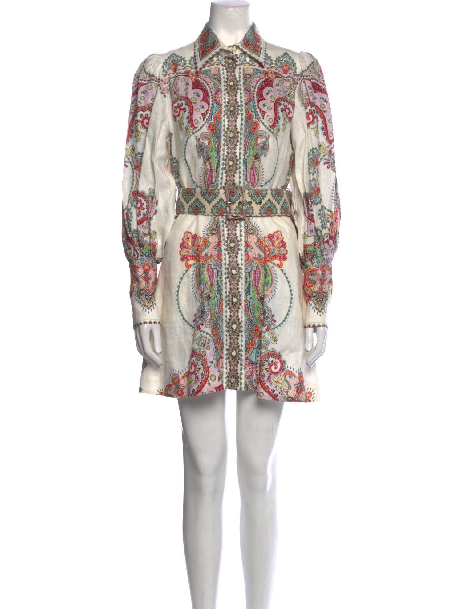 Zimmermann Linen Mini Dress