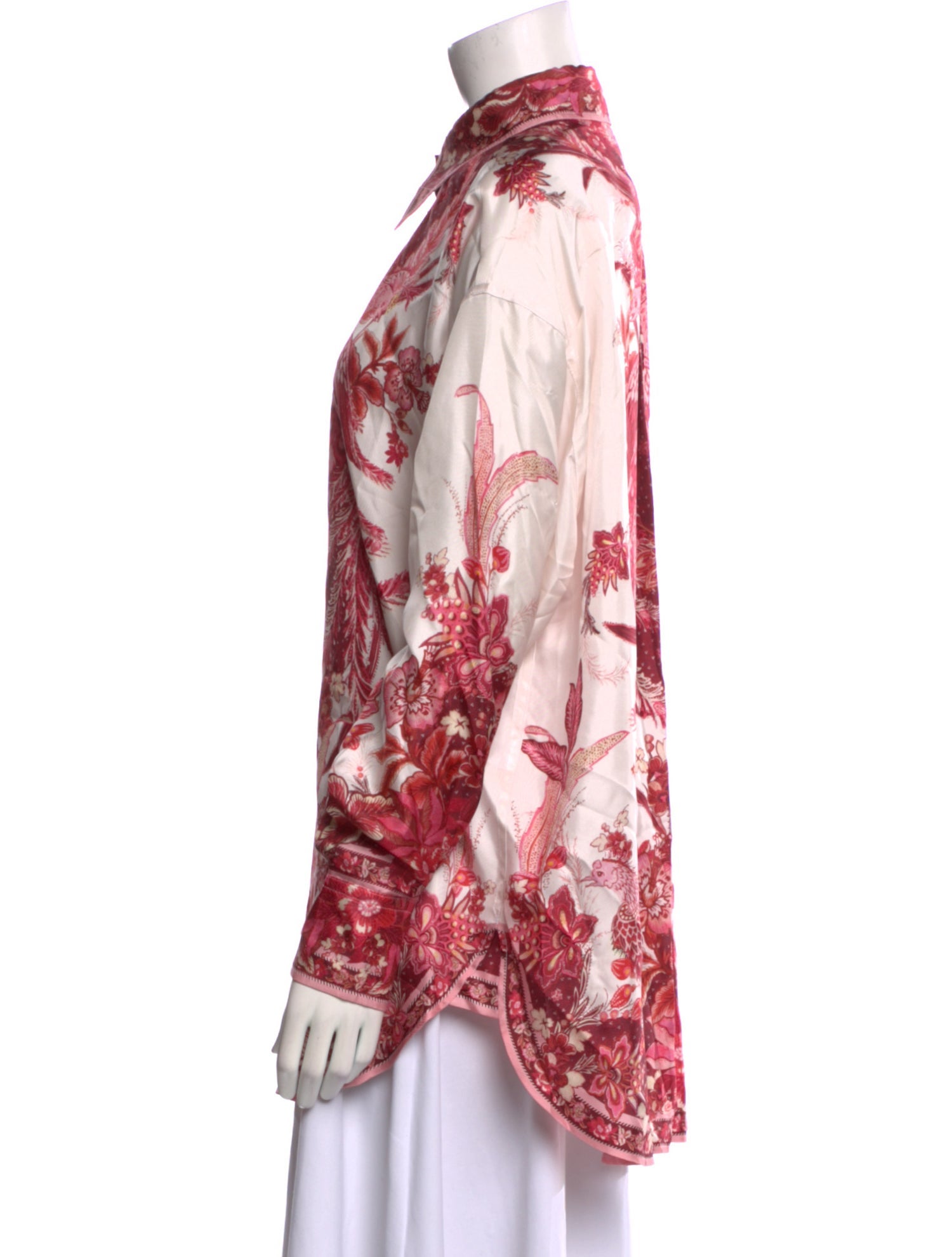 Zimmermann Silk Floral Print Tunic