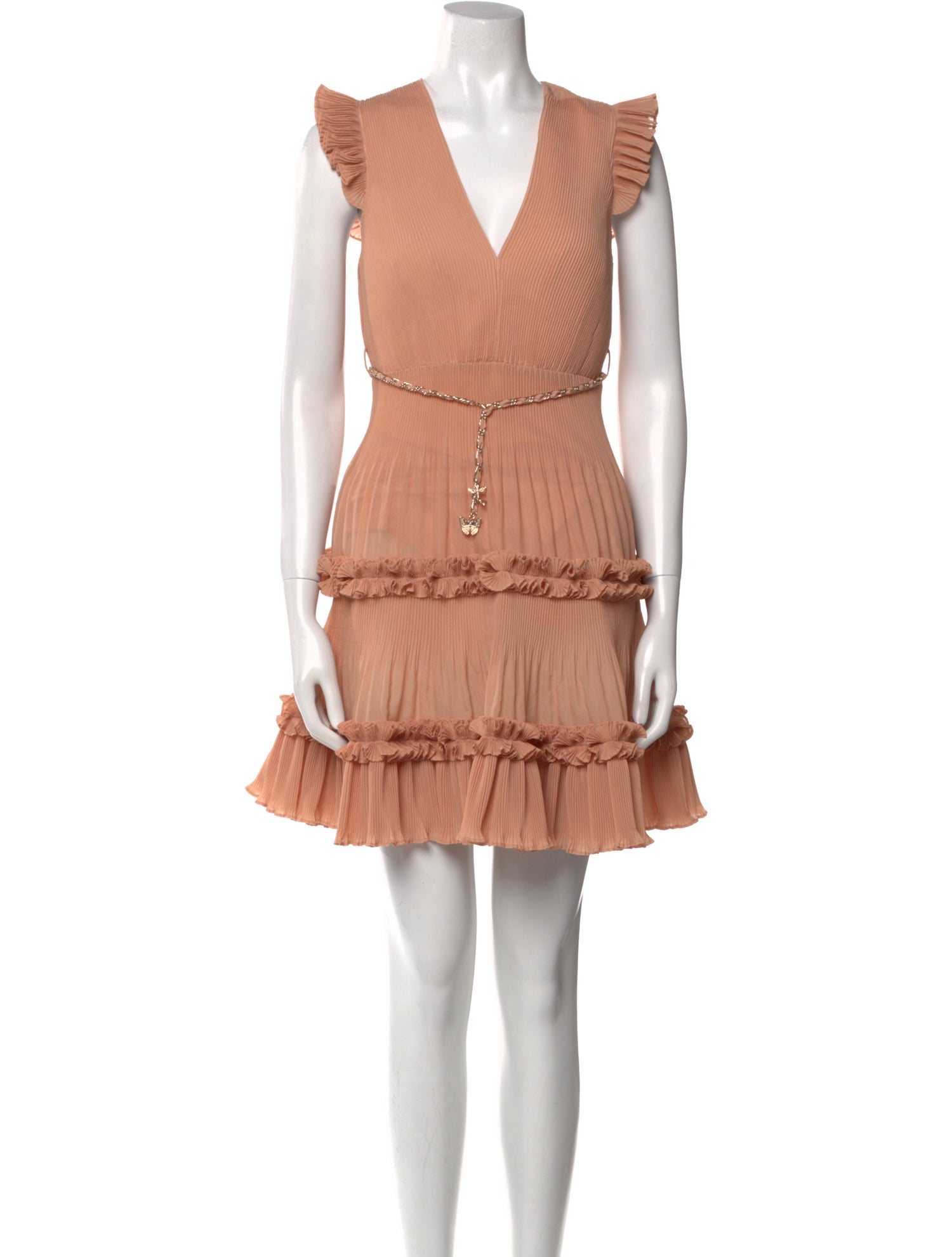 Zimmermann V-Neck Mini Dress