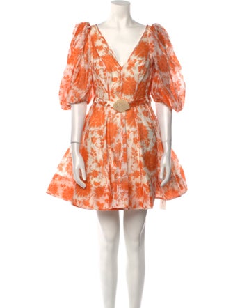 Zimmermann Linen Mini Dress