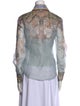 Zimmermann Linen Paisley Print Button-Up Top