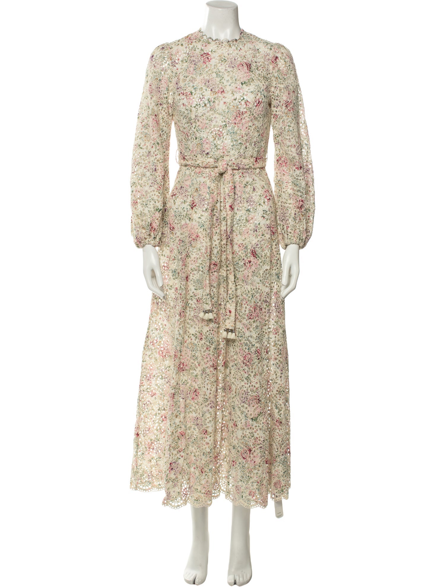 Zimmermann Floral Print Long Dress
