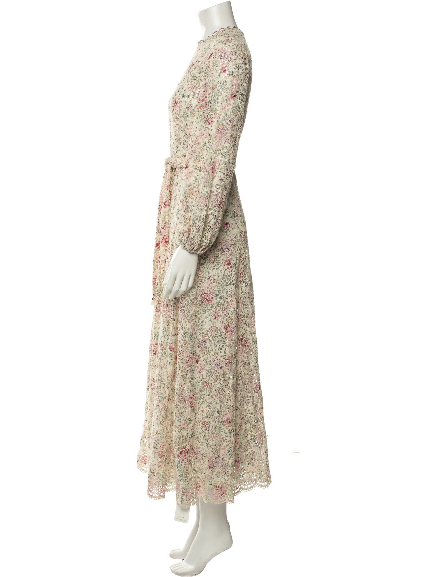 Zimmermann Floral Print Long Dress