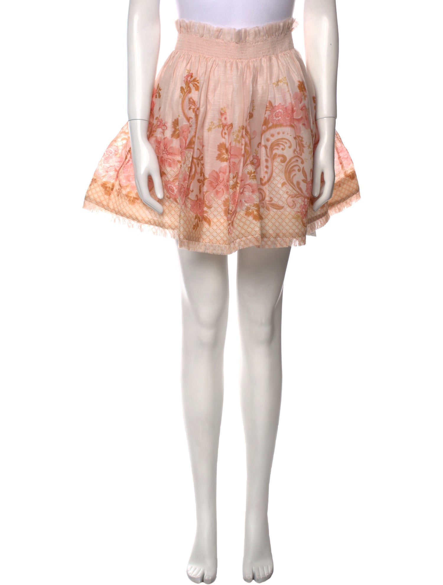 Zimmermann Silk Mini Skirt