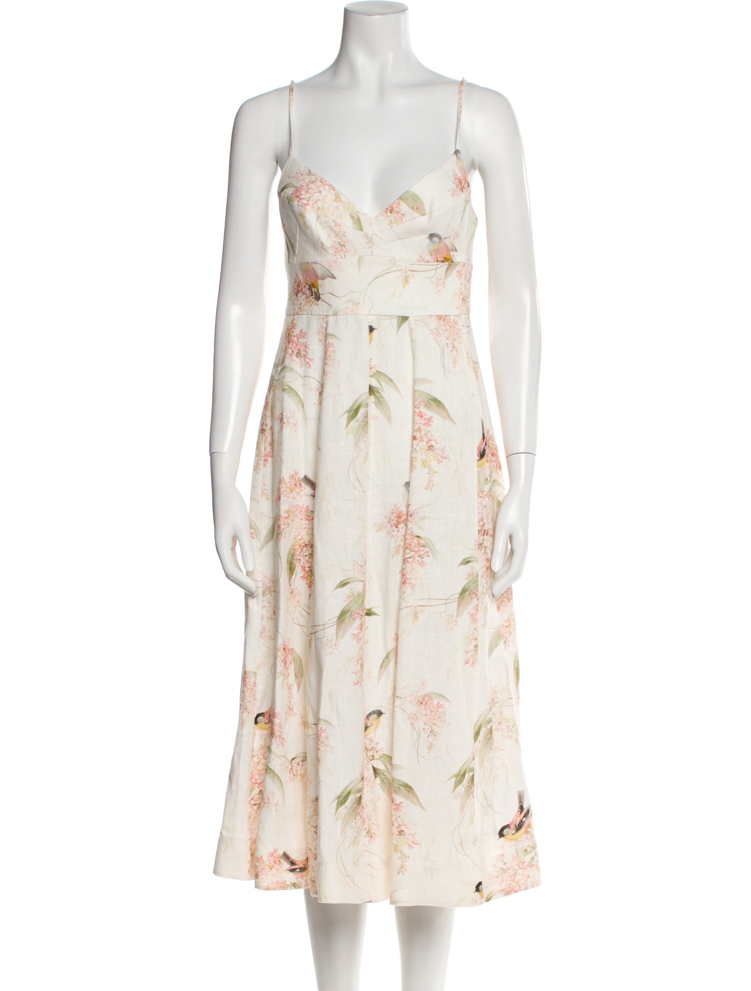 Zimmermann Linen Midi Length Dress