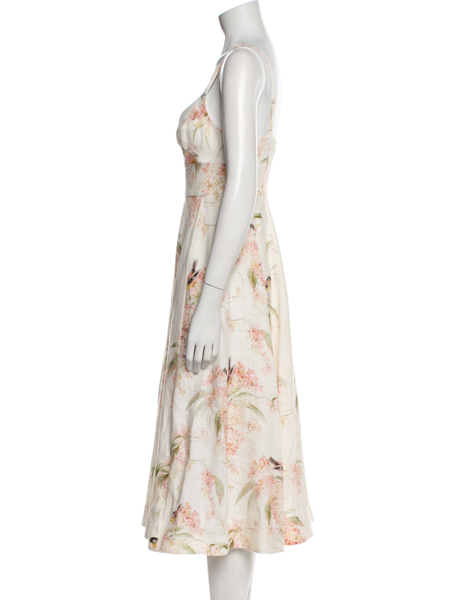 Zimmermann Linen Midi Length Dress