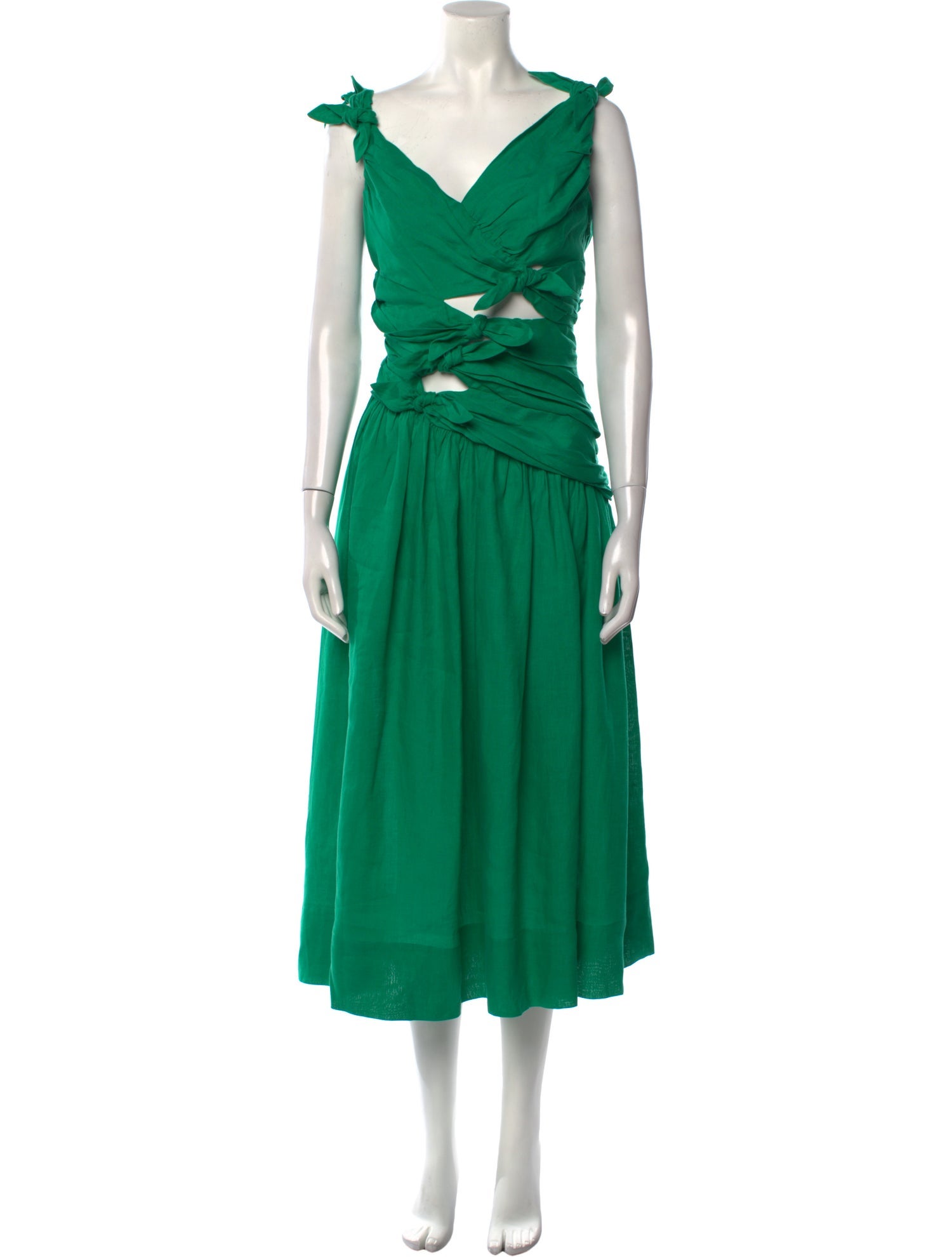 Zimmermann Linen Midi Length Dress